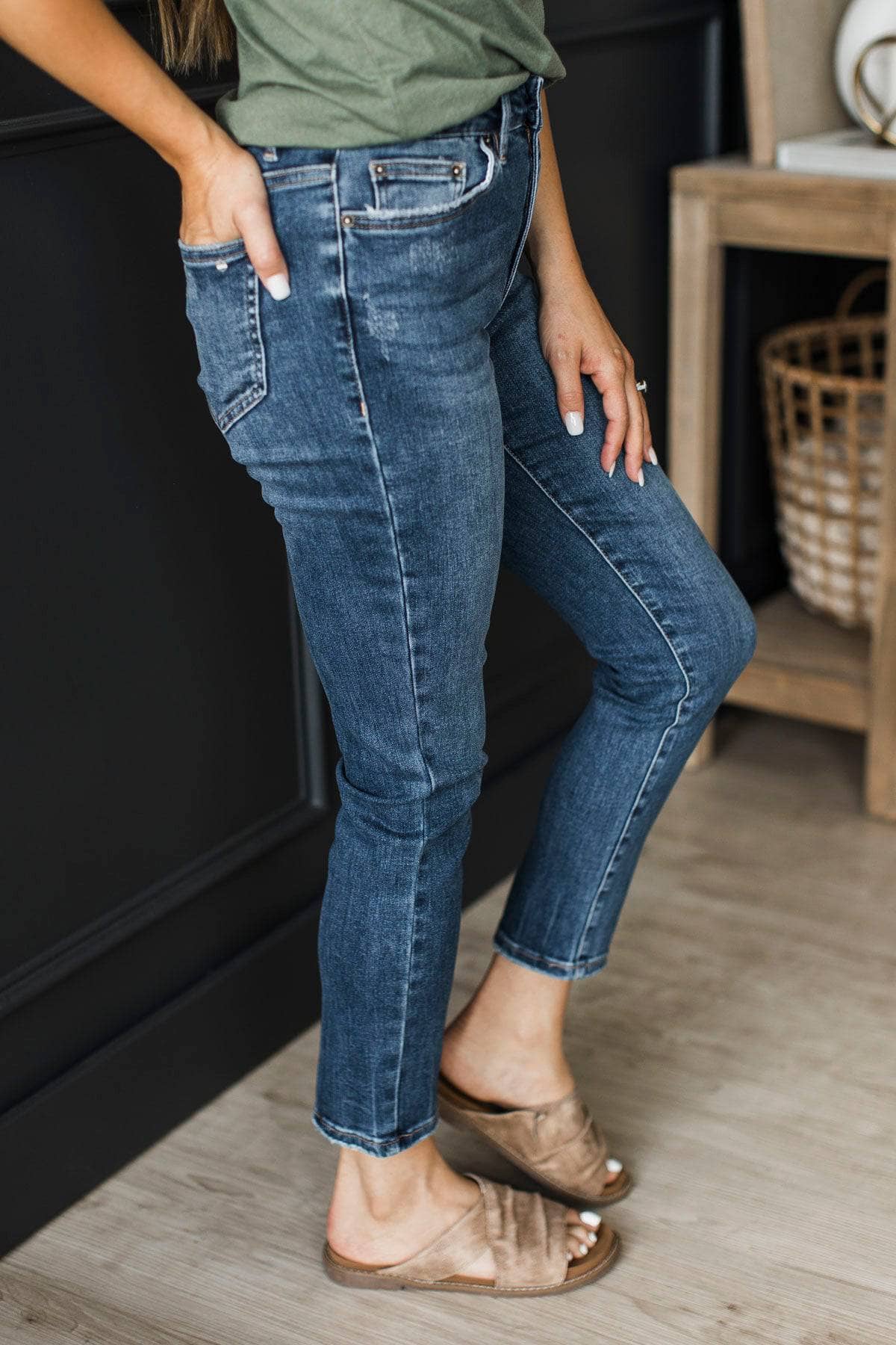 Mica Denim Skinny Jeans- Madilyn Wash - Image 3