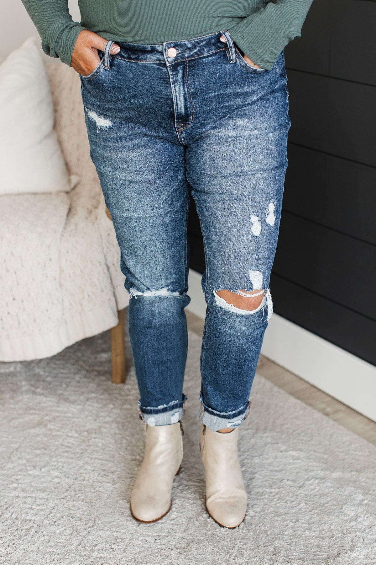 Mica Denim Skinny Jeans- Milani Wash - Image 4