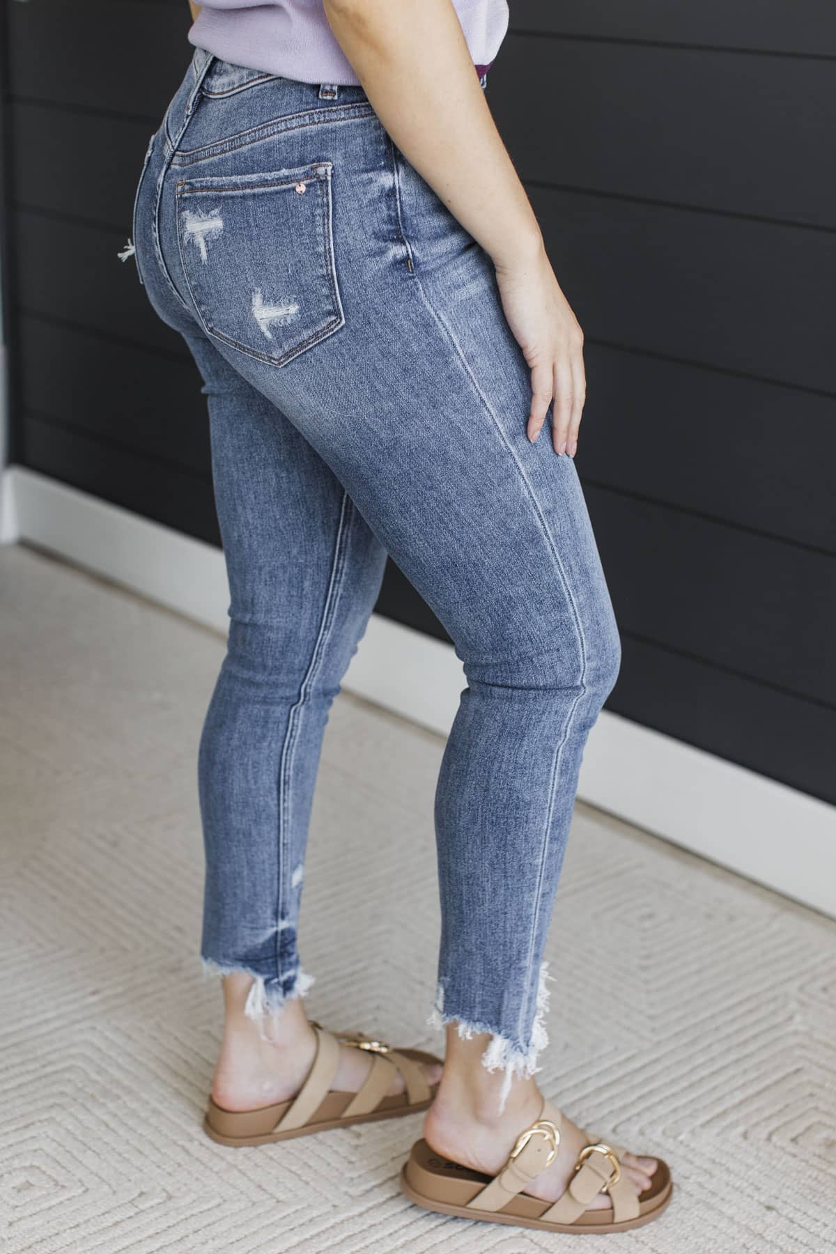 Mica Denim Skinny Jeans- Natalie Wash - Image 6