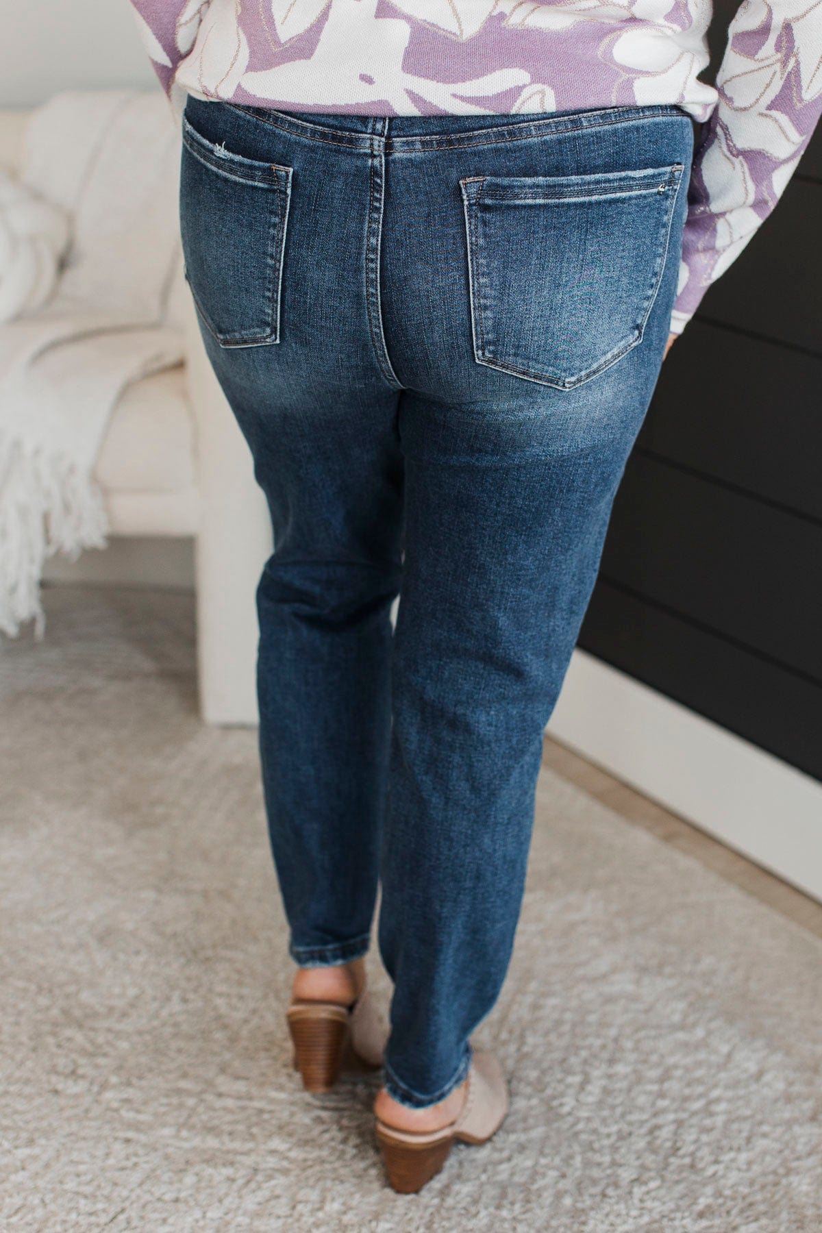 Mica Denim Skinny Jeans- Regina Wash - Image 4