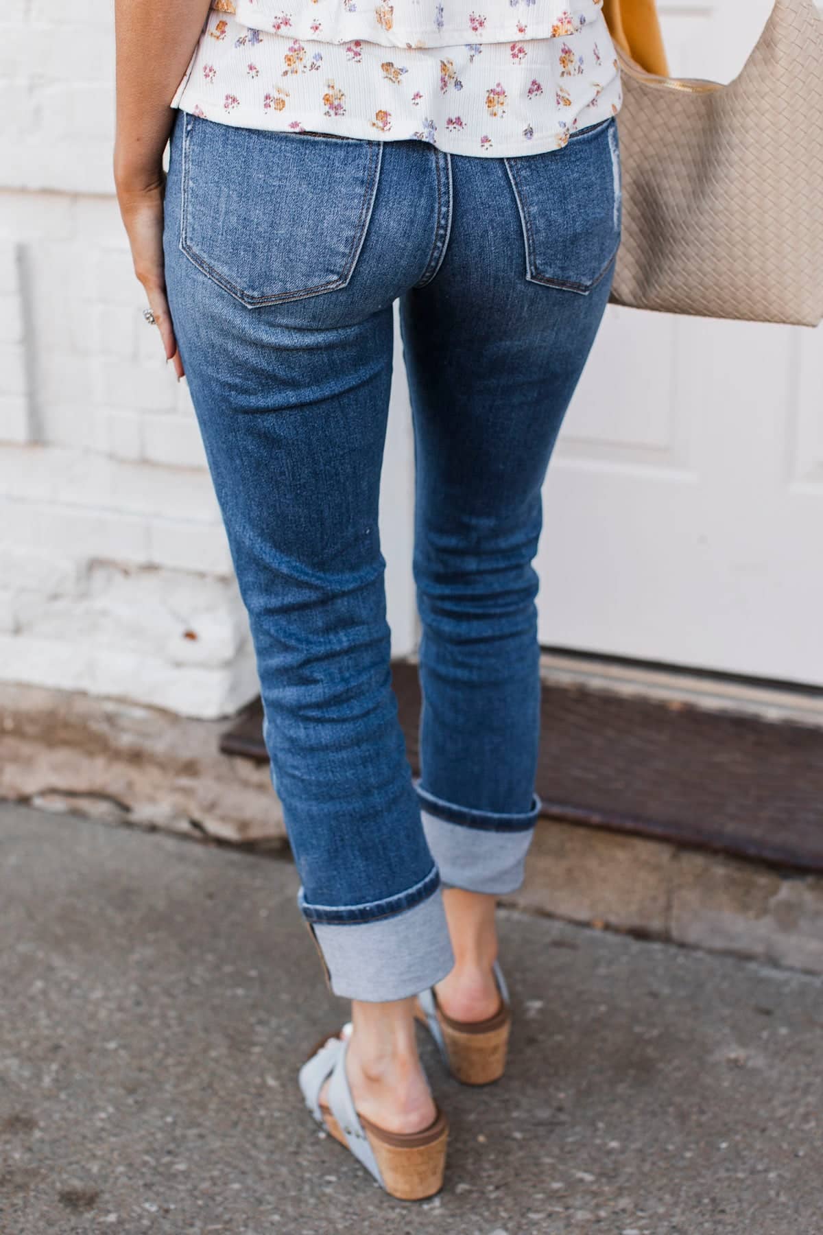Mica Denim Straight Leg Jeans- Carson Wash - Image 6