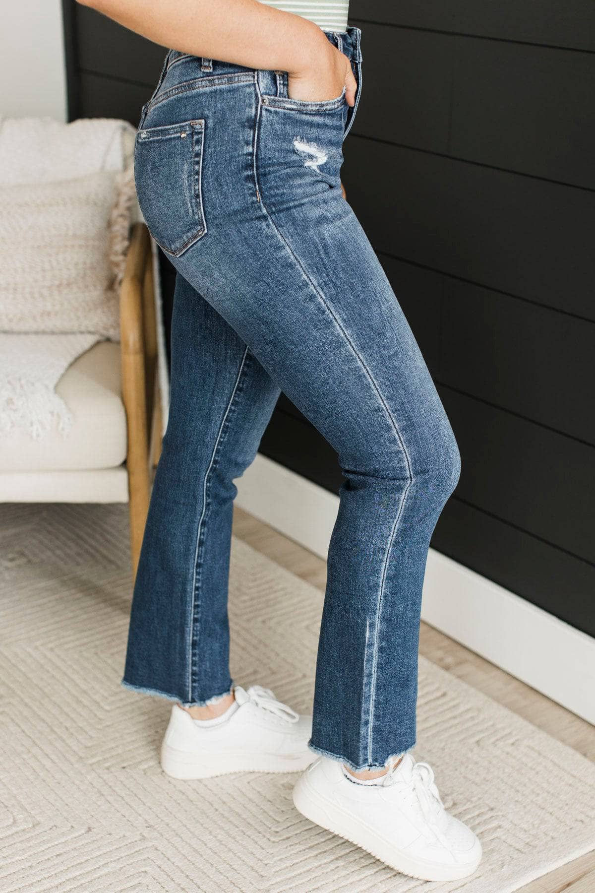 Mica Denim Straight Leg Jeans- Reeva Wash - Image 5