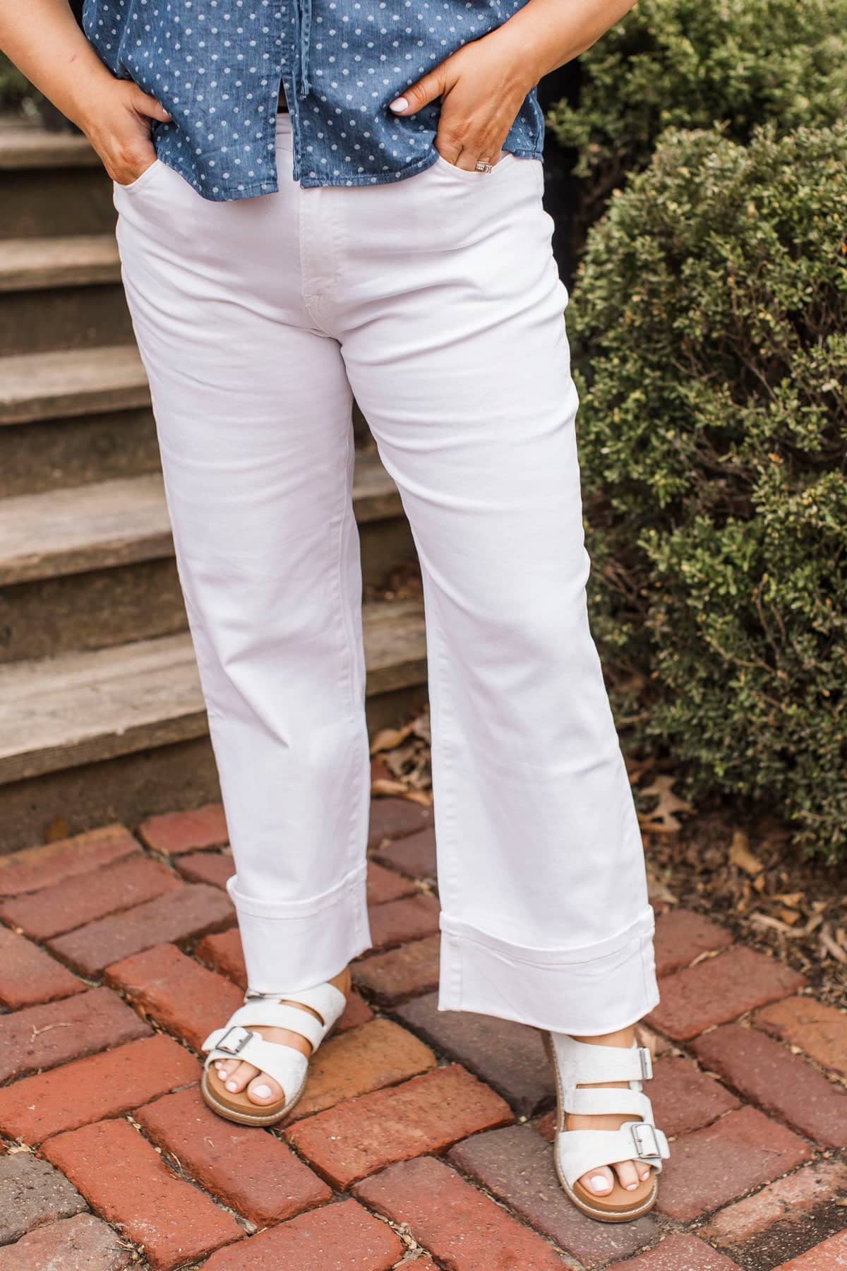 Mica Denim Wide Leg Jeans- Jovie Wash - Image 2