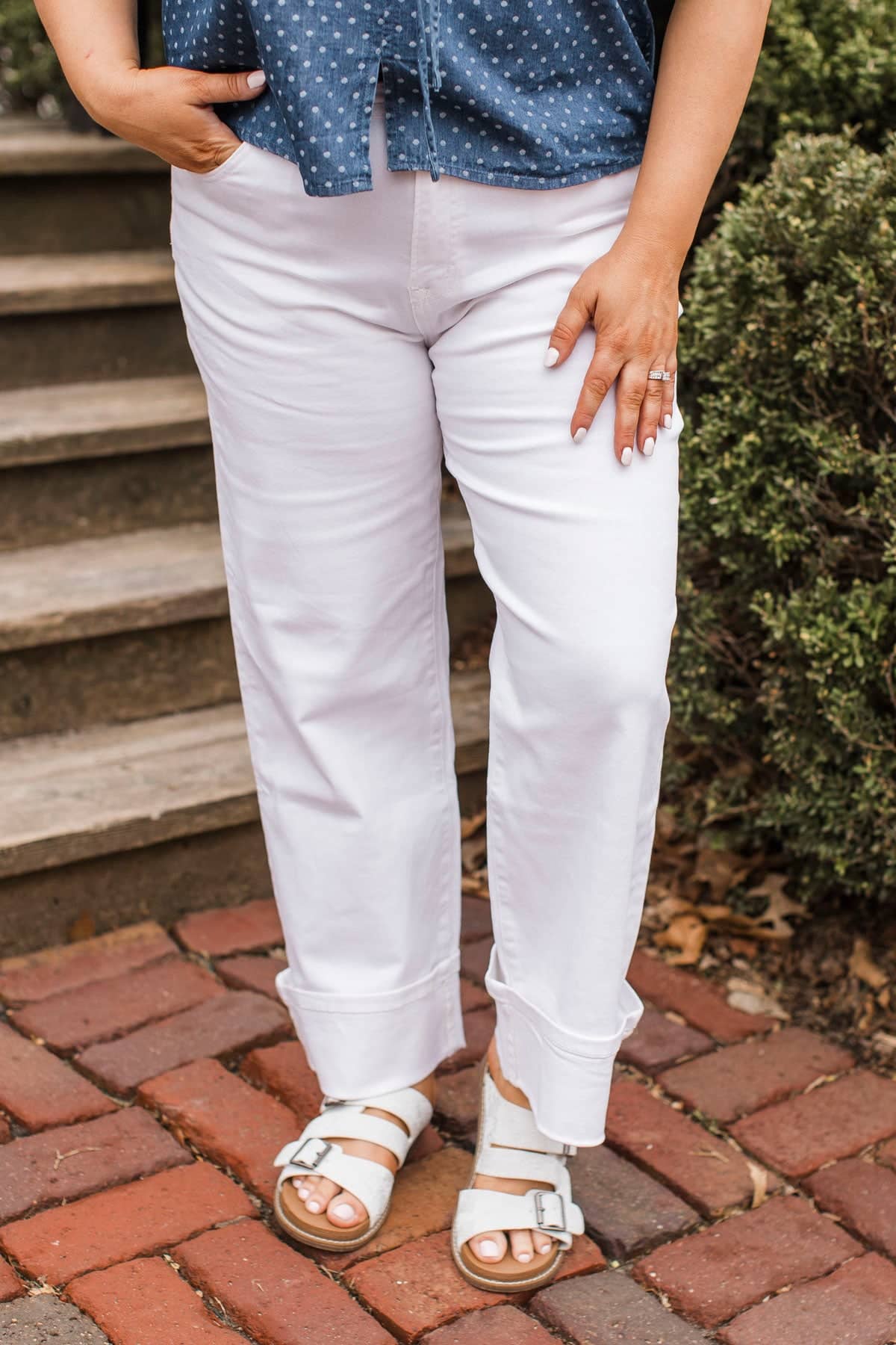 Mica Denim Wide Leg Jeans- Jovie Wash - Image 4