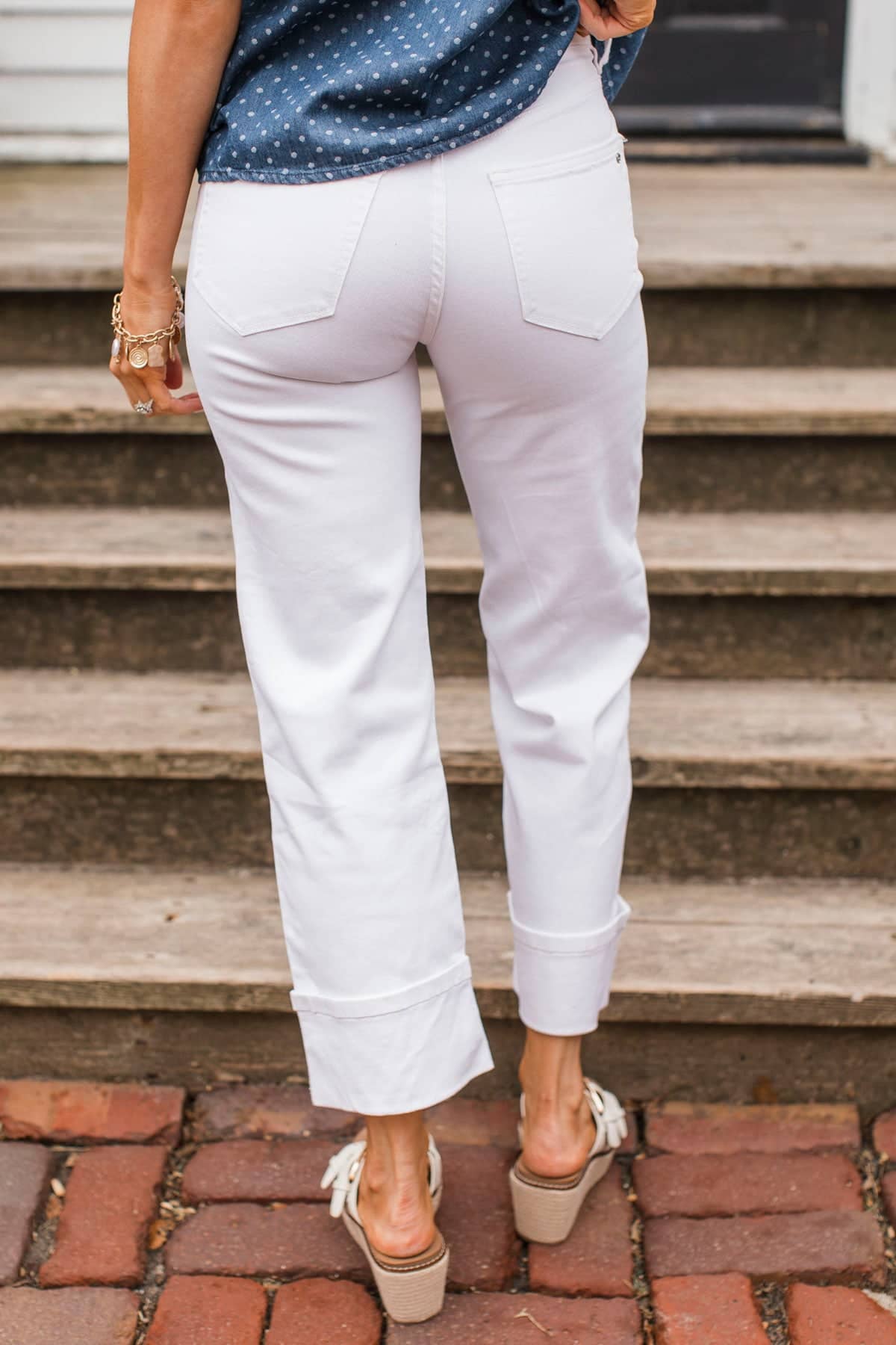 Mica Denim Wide Leg Jeans- Jovie Wash - Image 7