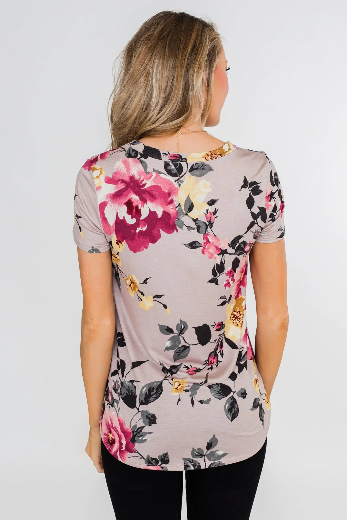 Midnight Floral Dreams Top - Image 12