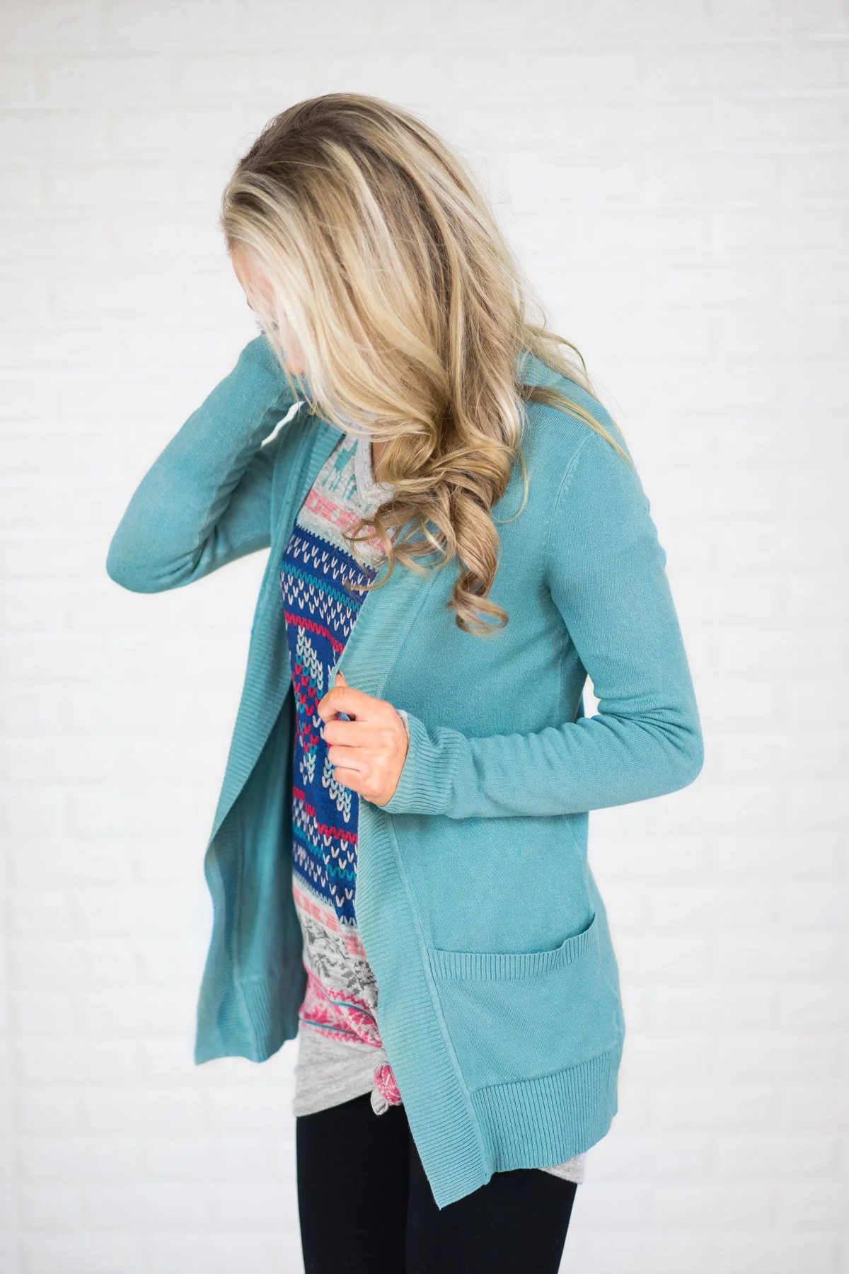 Essential Mint Cardigan - Image 4