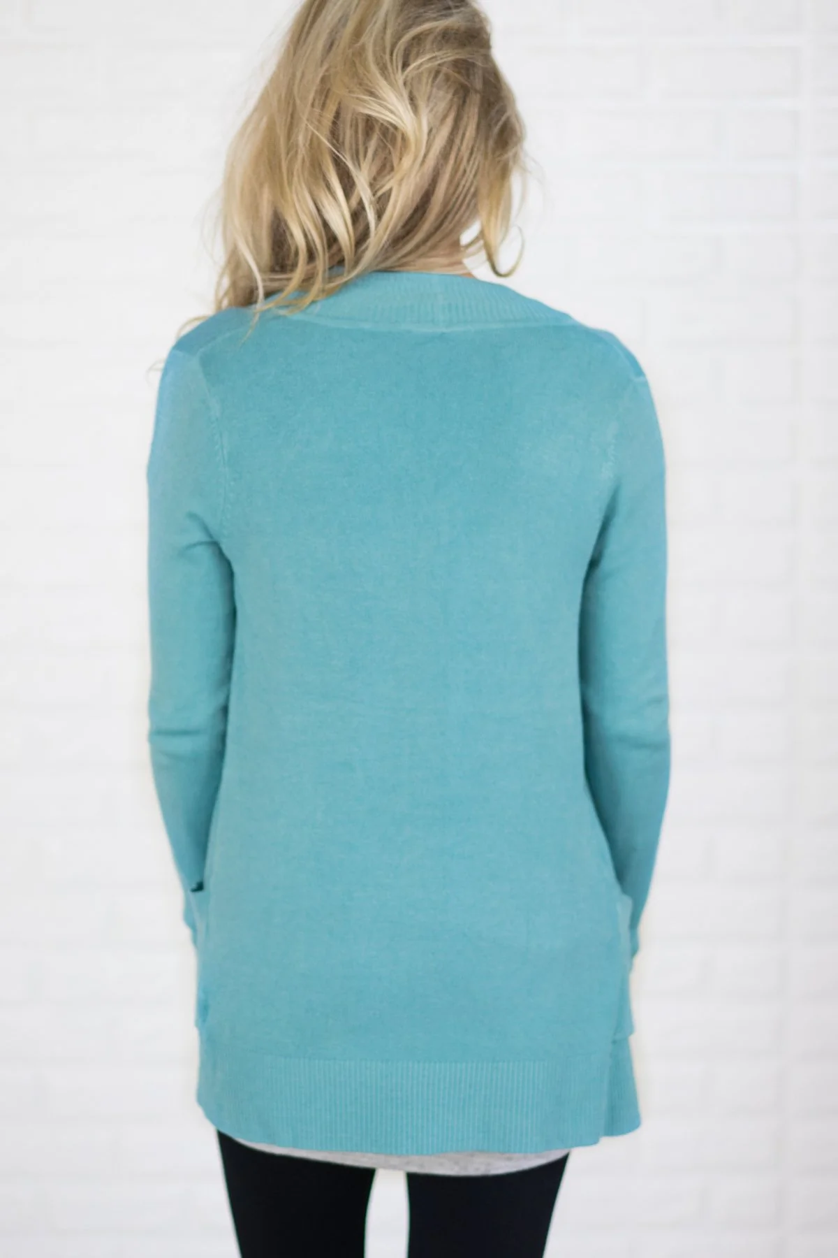 Essential Mint Cardigan - Image 5