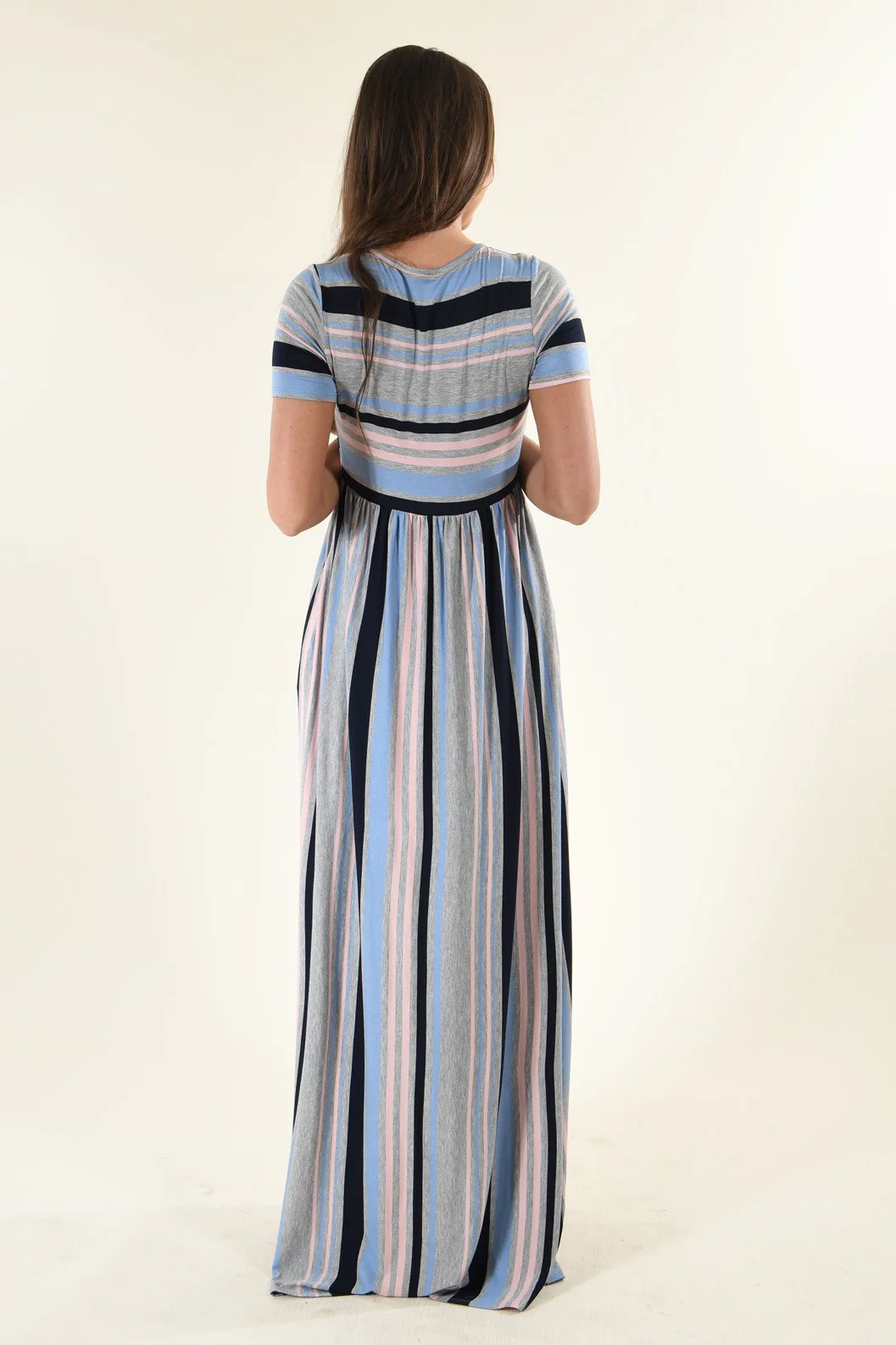 Mix'N'Match Striped Maxi Dress - Image 7