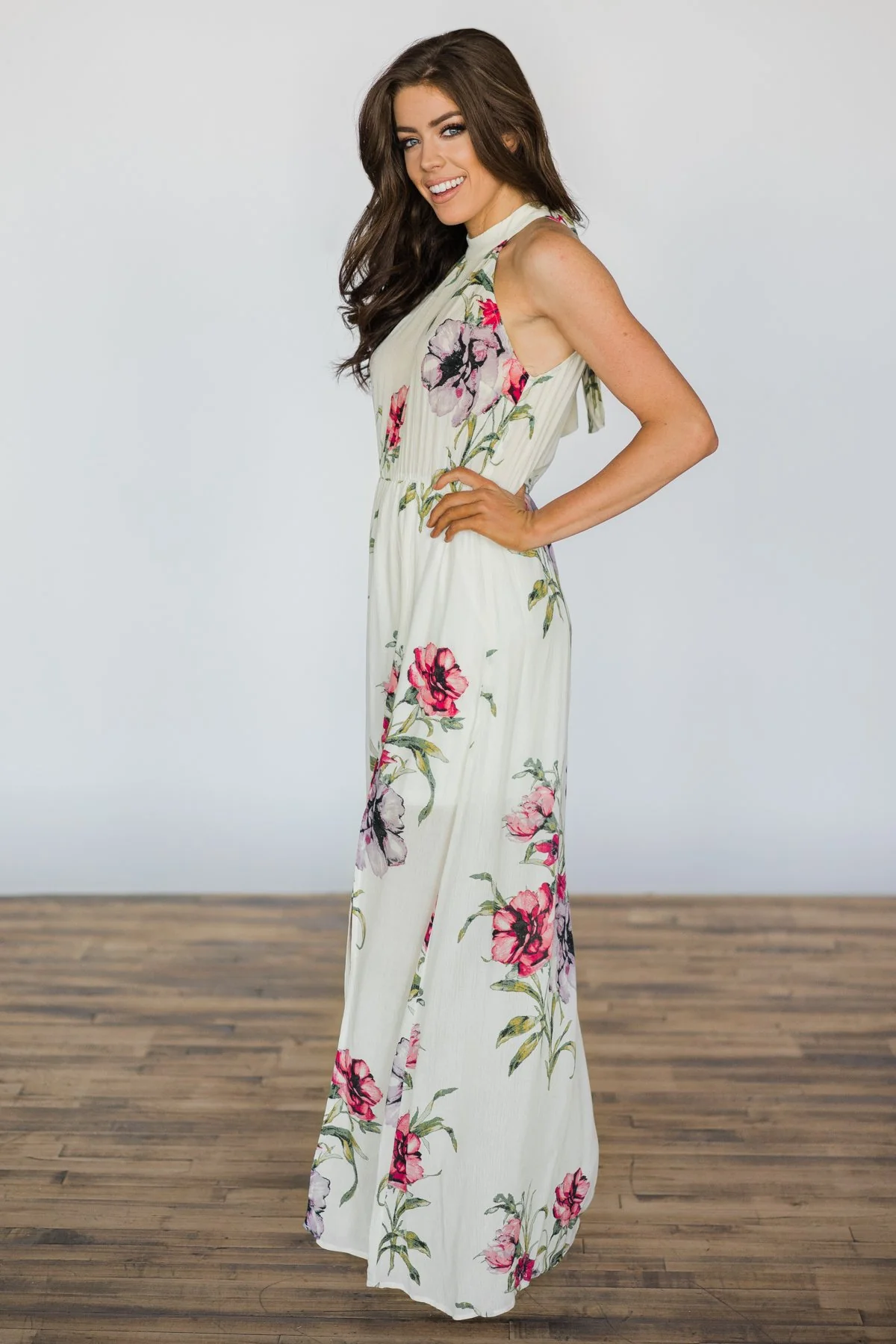 Moments in Maui Floral Maxi Dress - Image 2