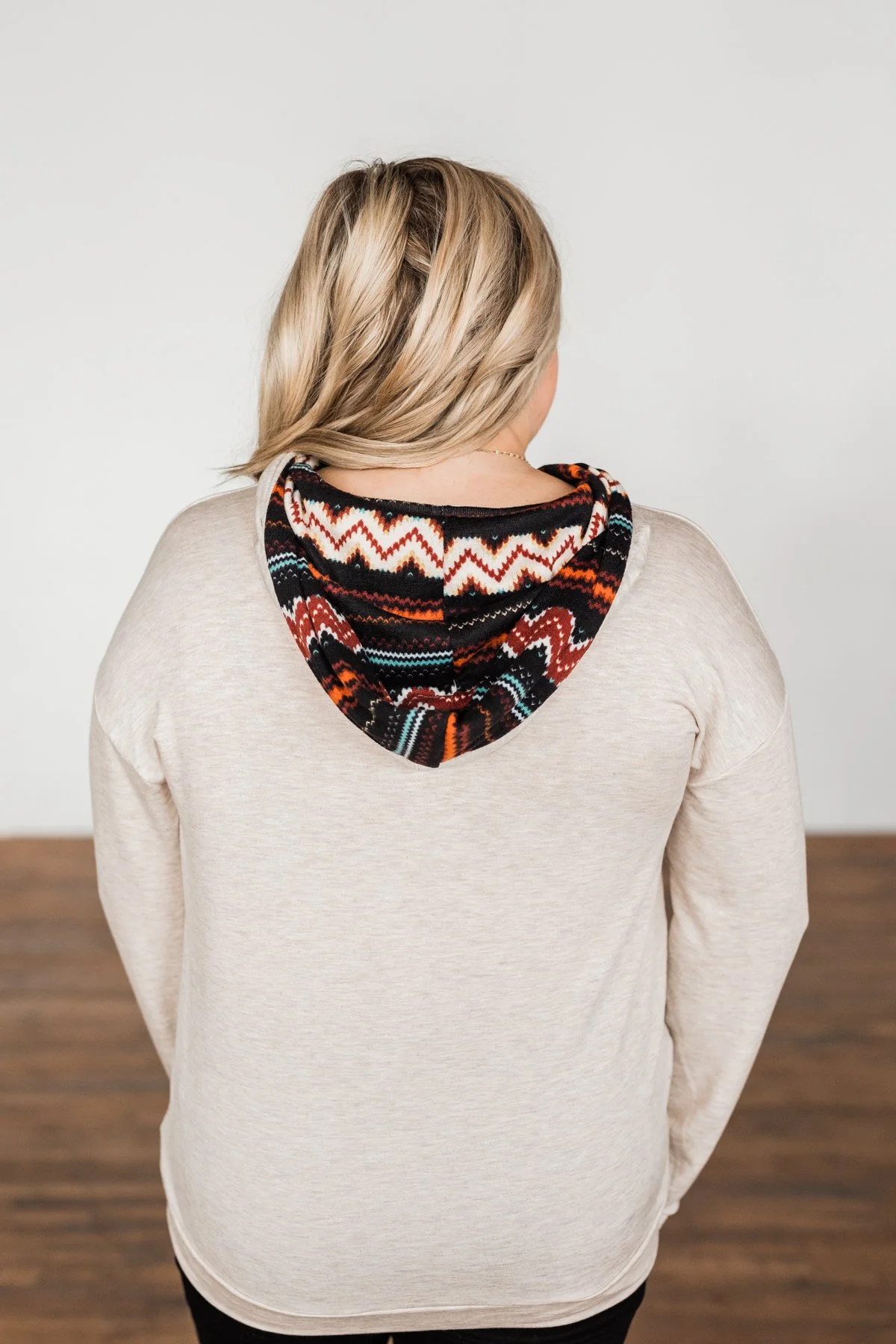 My Heart's Desire Hoodie- Oatmeal - Image 11