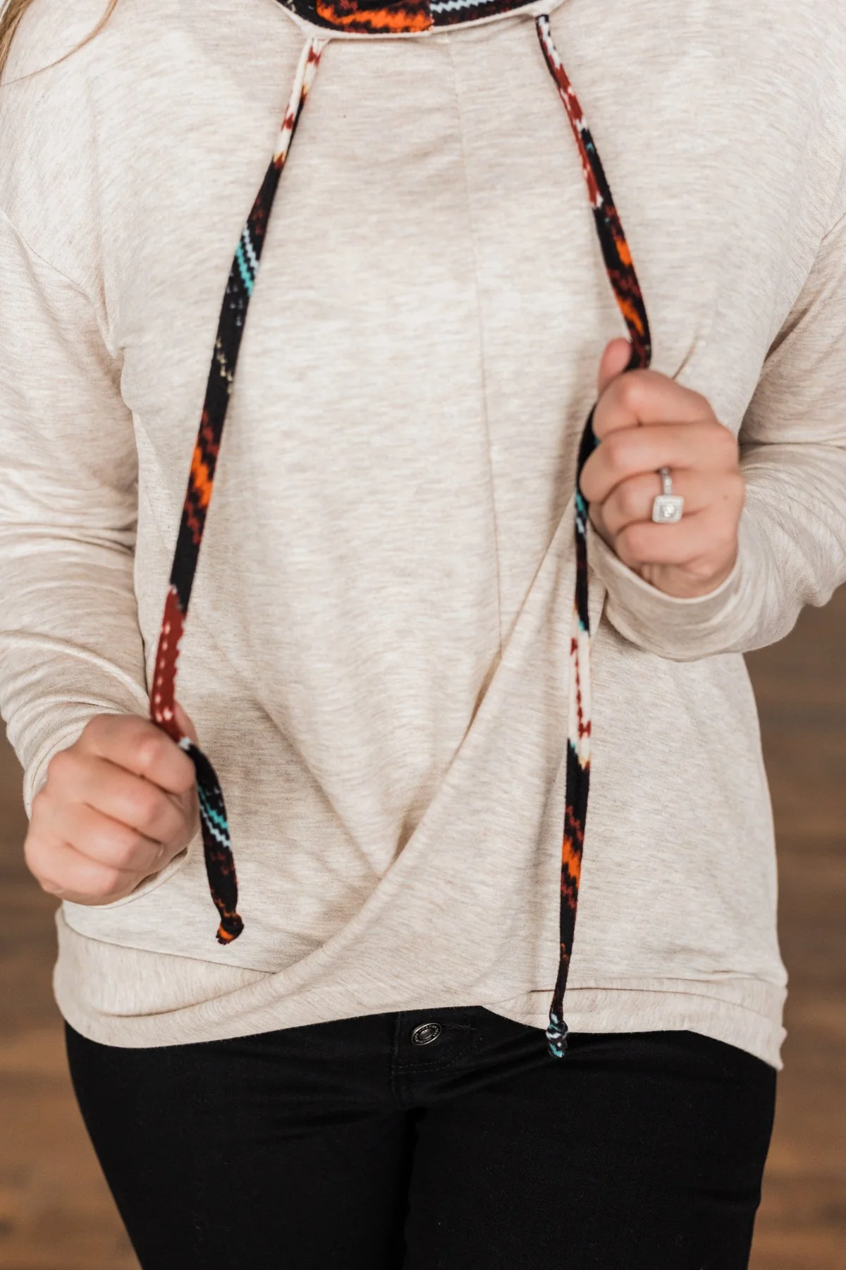 My Heart's Desire Hoodie- Oatmeal - Image 8
