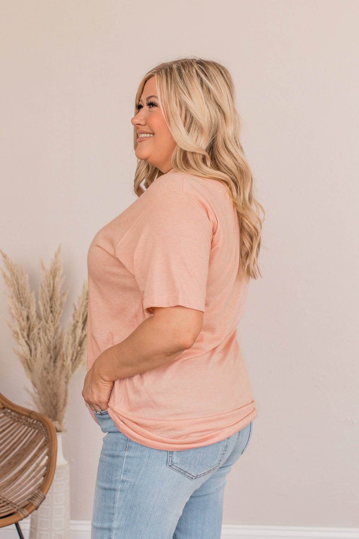 "Nashville Festival" Graphic Tee- Peach - Image 7