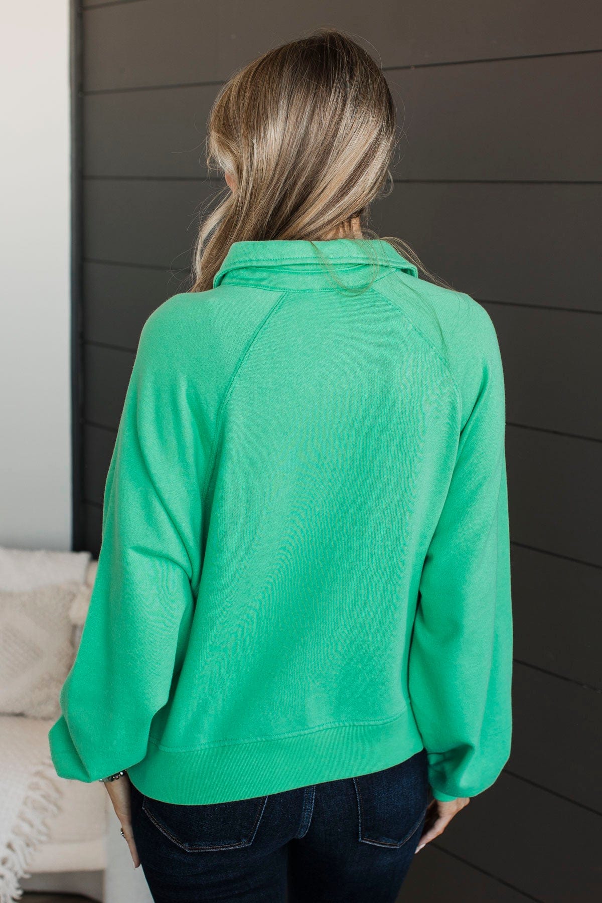 Natural Charm Pullover Top- Shamrock - Image 8