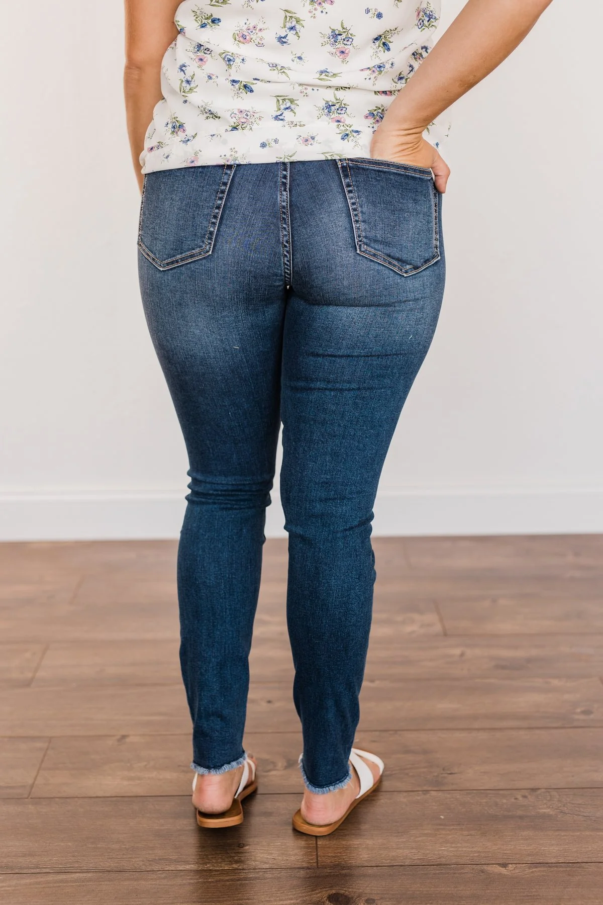 Nature Denim Mid-Rise Skinny Jeans- Tessa Wash - Image 13
