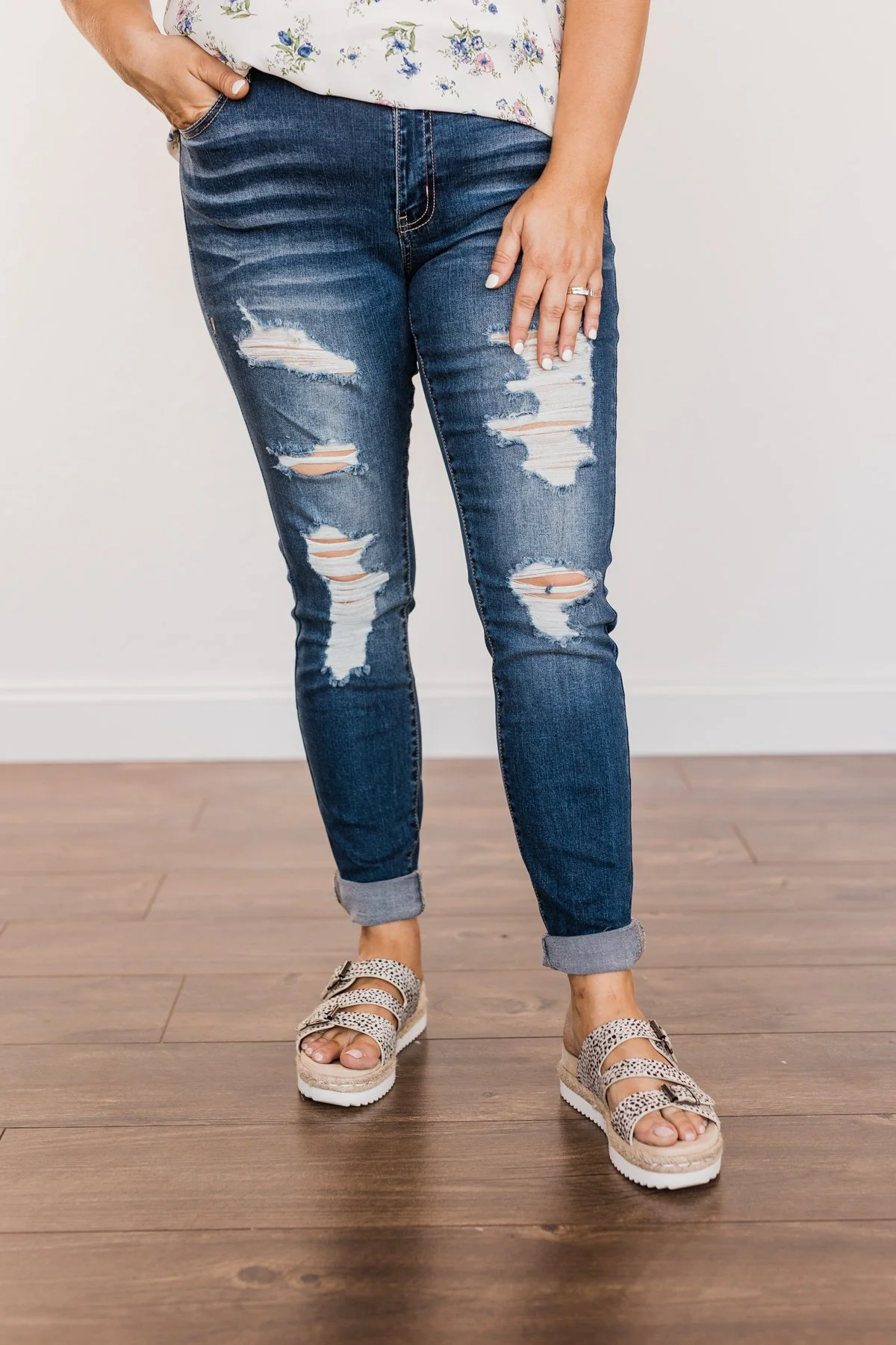 Nature Denim Mid-Rise Skinny Jeans- Tessa Wash - Image 2