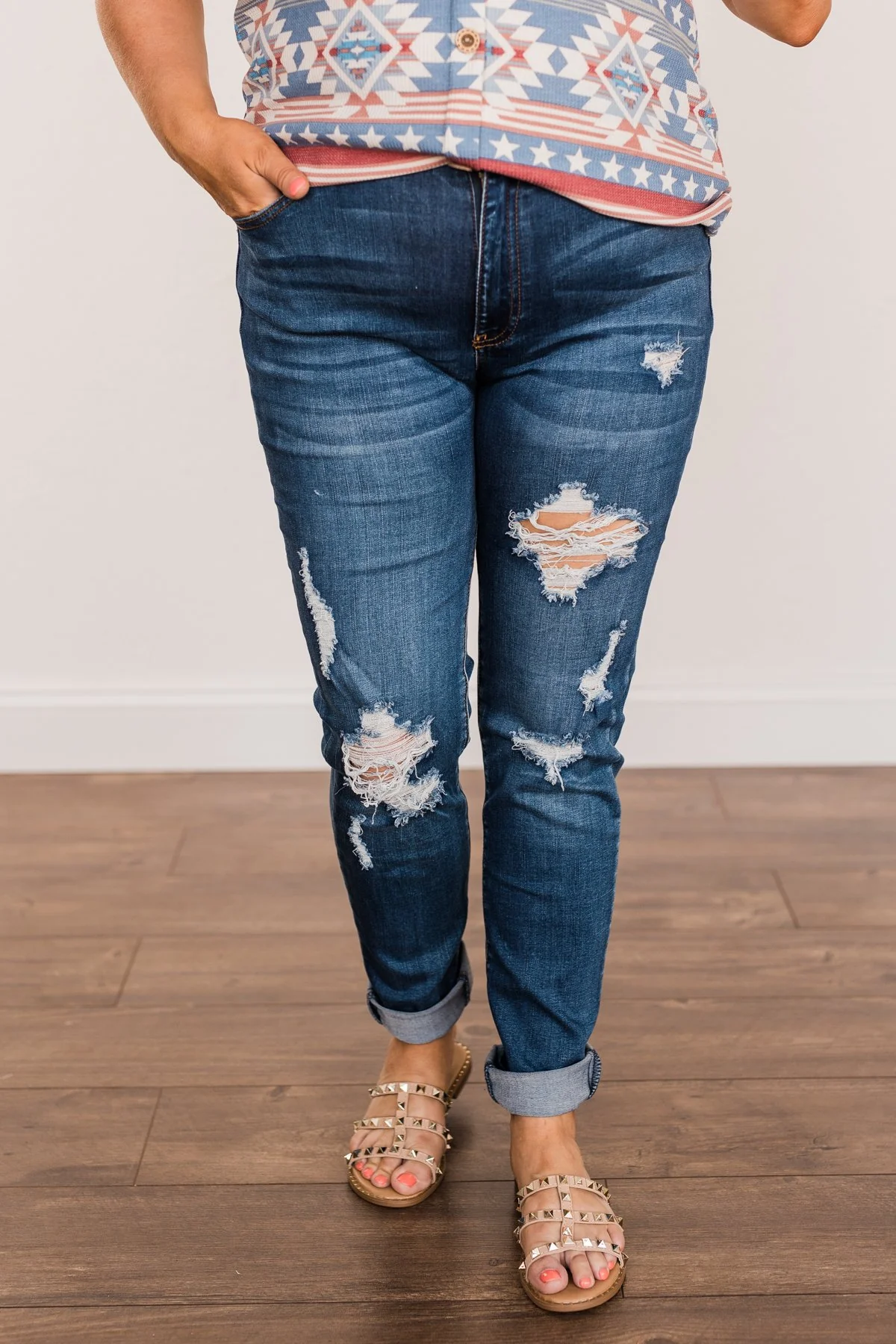 Nature Denim Skinny Jeans- Adeline Wash - Image 7