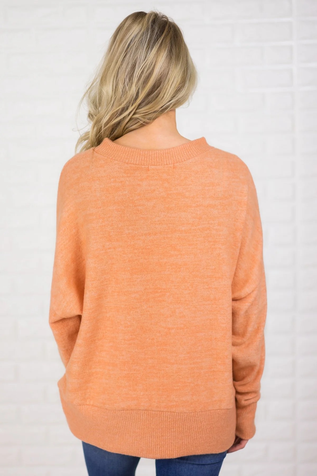 Never Gonna Give You Up Creamsicle Sweater - Image 5