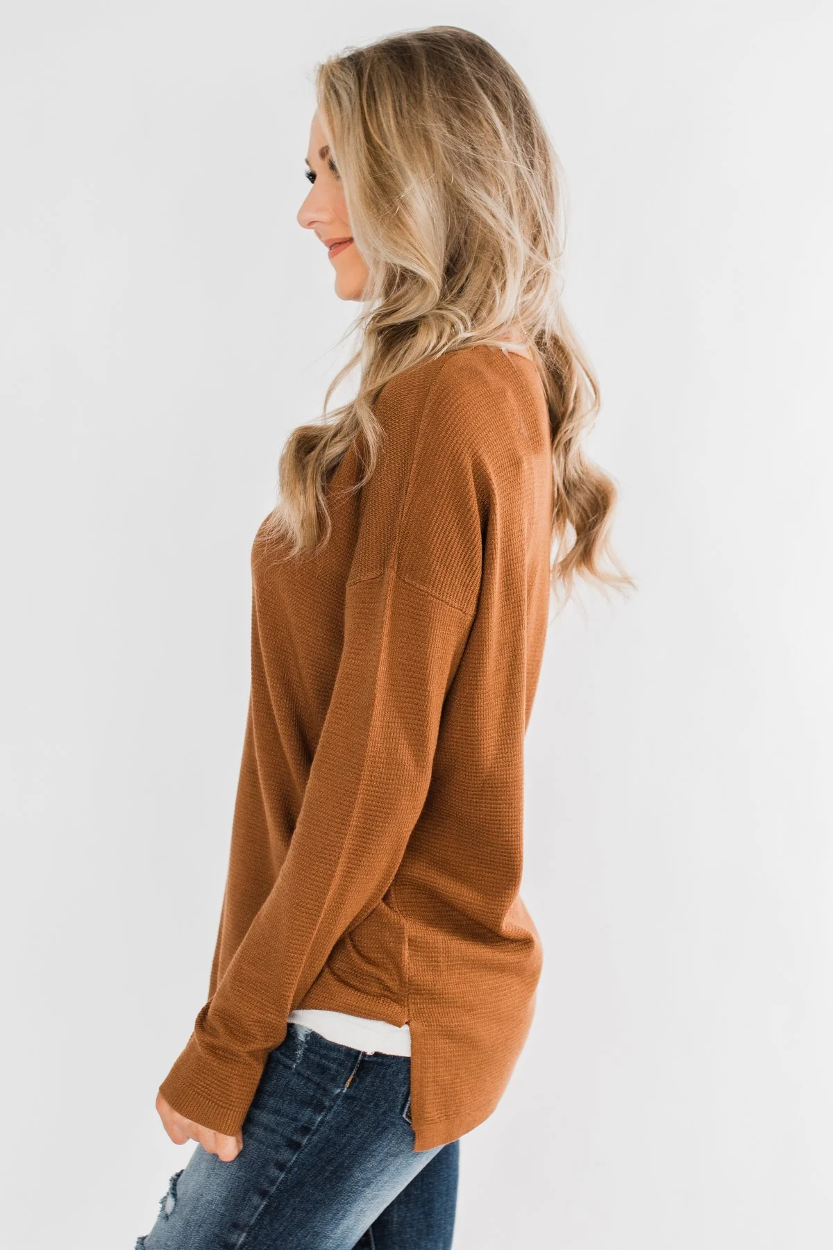 No One Like You Sweater- Burnt Mustard - Image 12