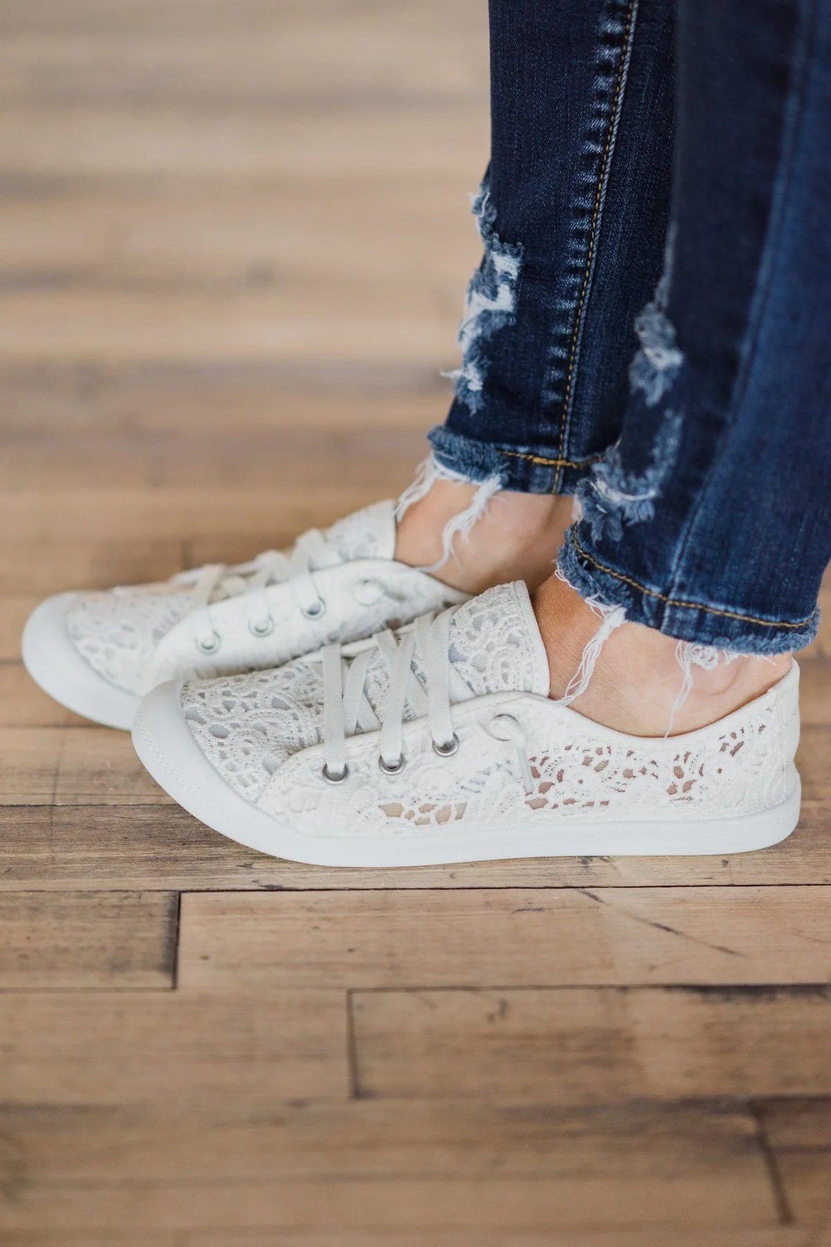 Not Rated Charley Sneakers ~ White - Image 2