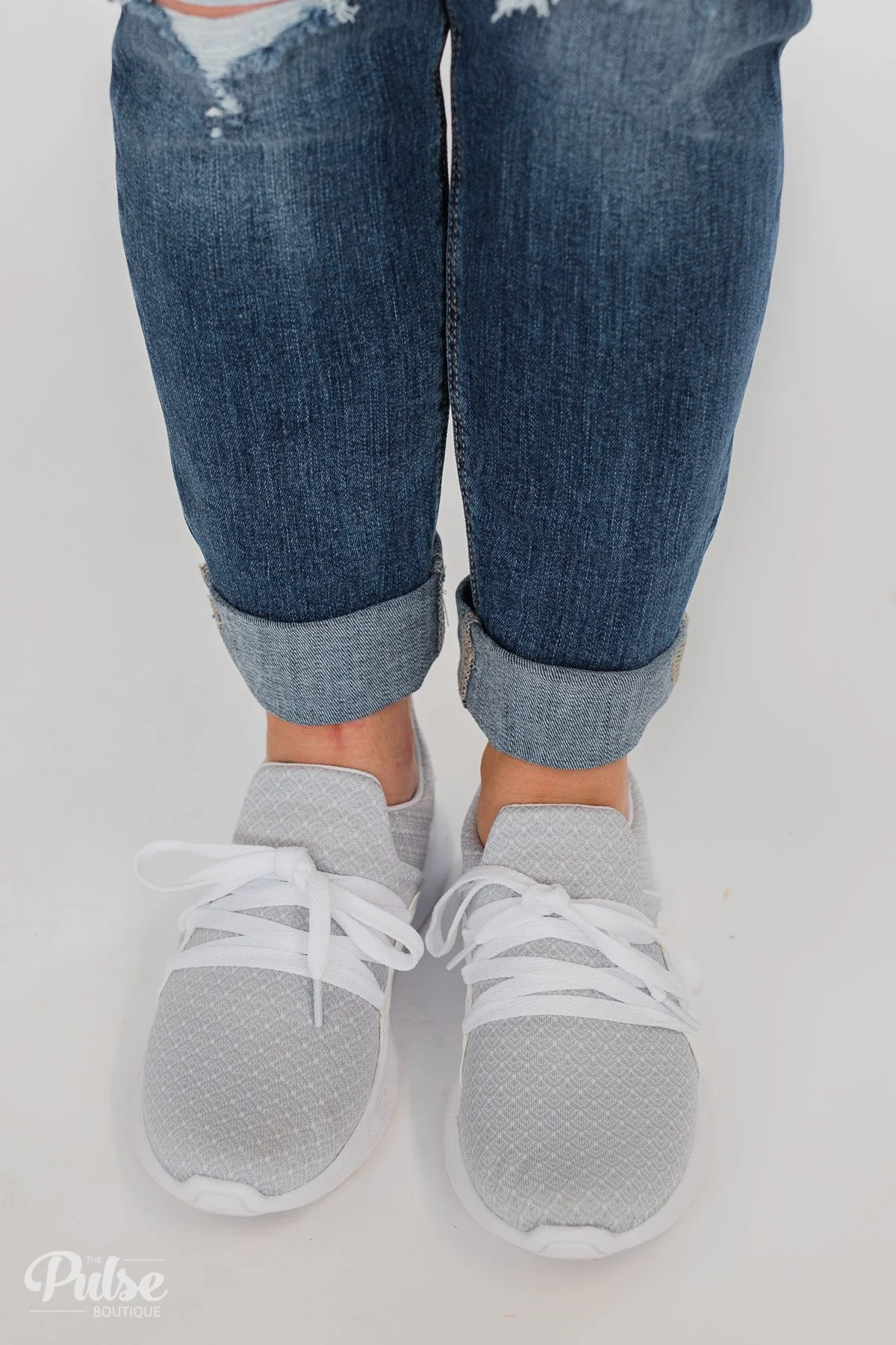 Not Rated DIDI Sneakers- White & Grey - Image 4