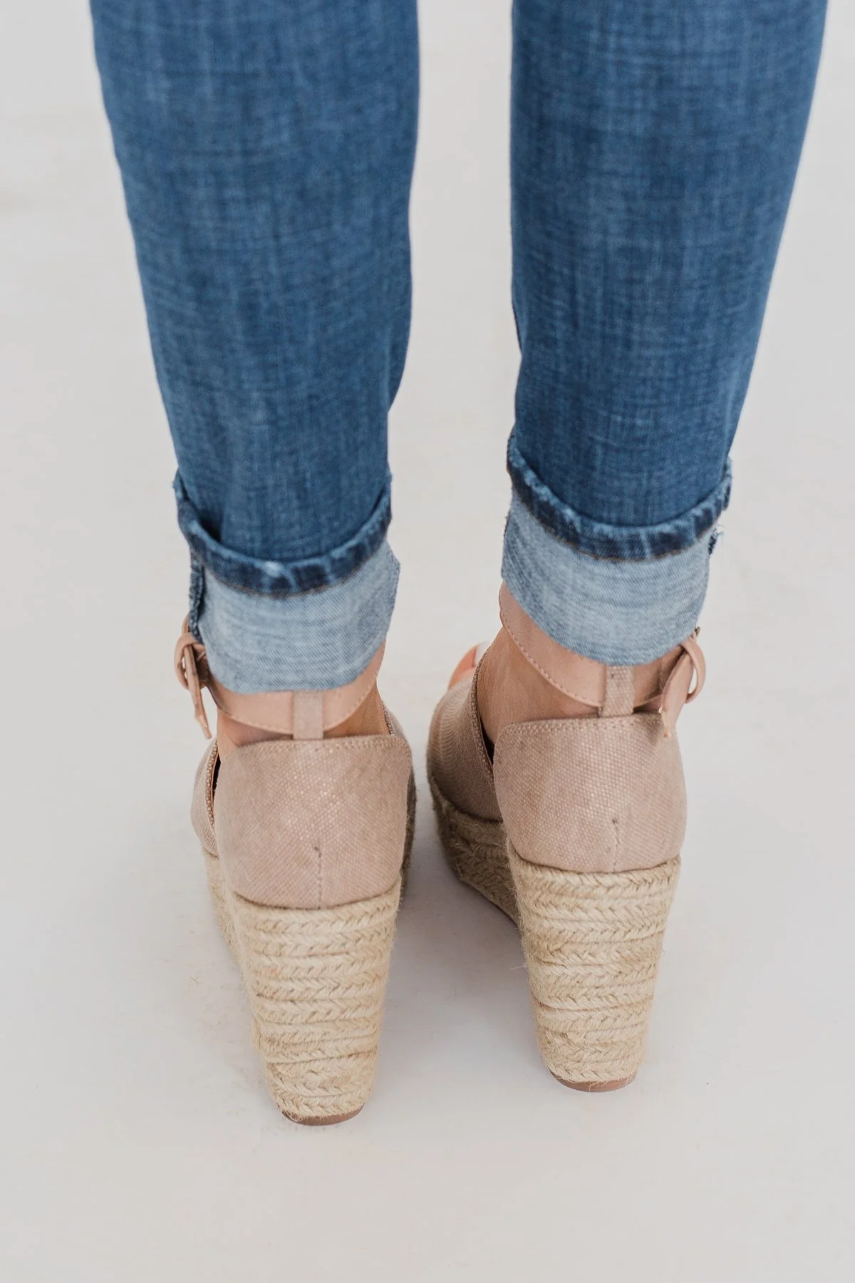 Not Rated Leif Wedges- Rose Gold - Image 7