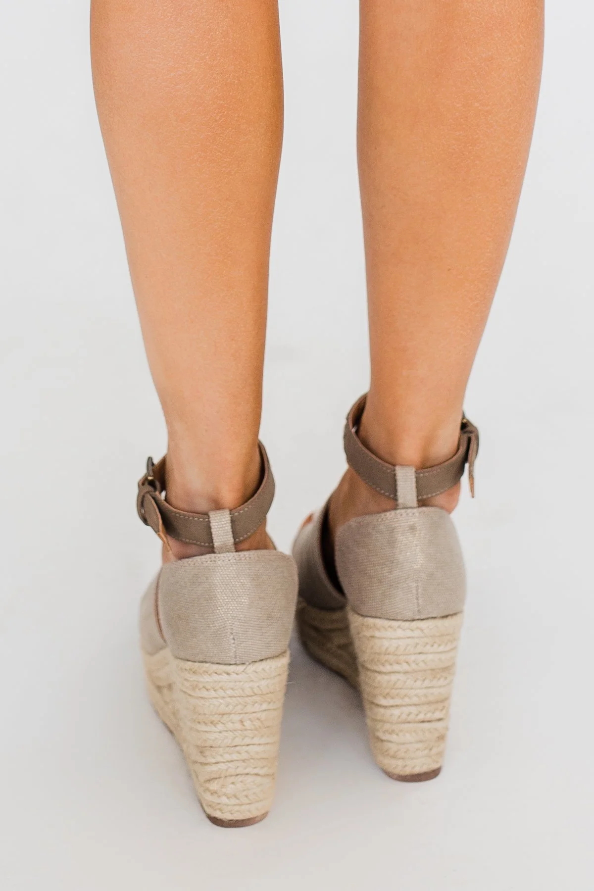 Not Rated Leif Wedges- Taupe - Image 5