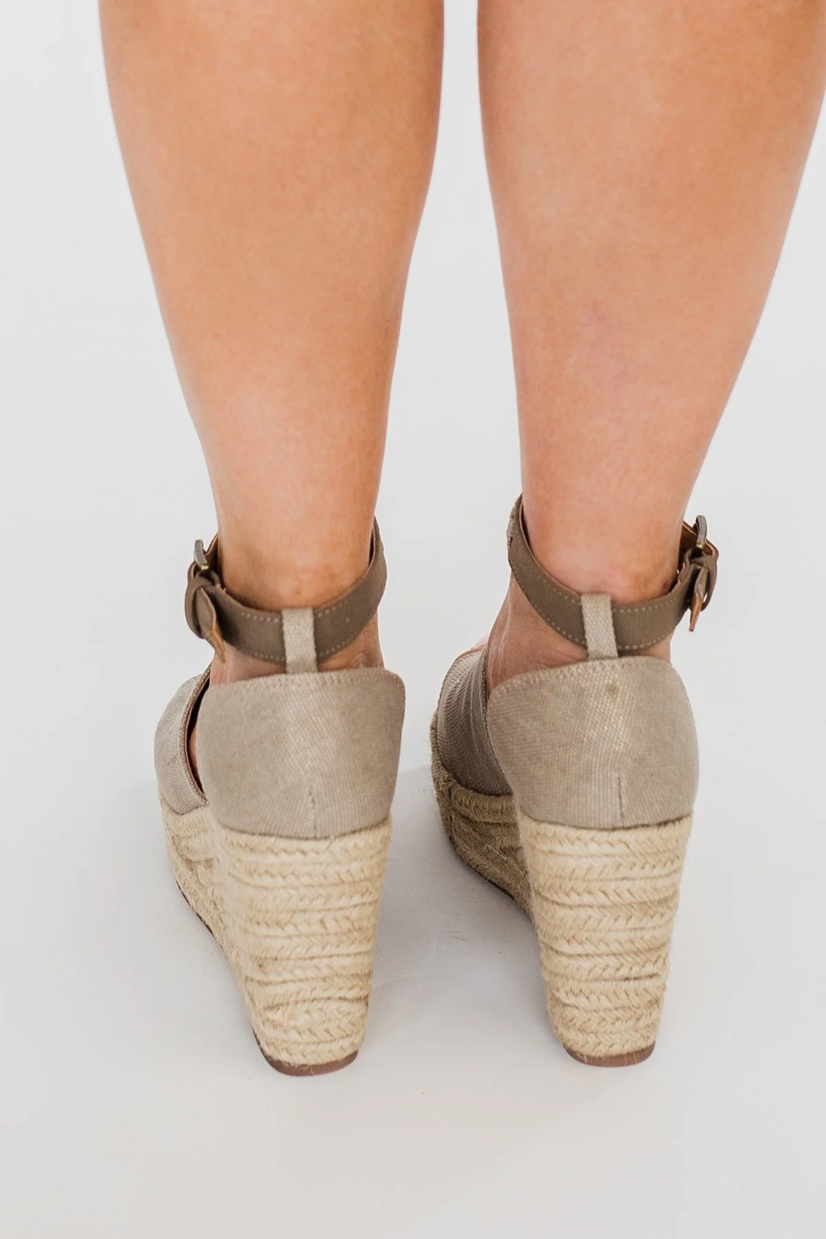 Not Rated Leif Wedges- Taupe - Image 9