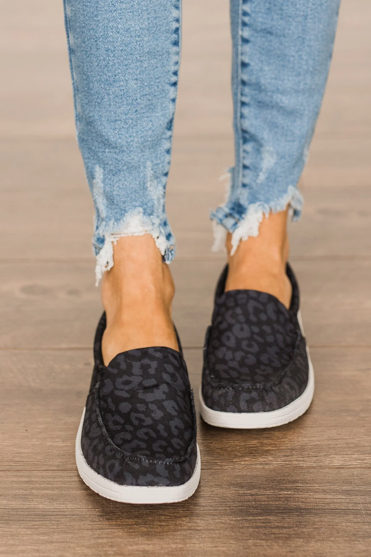 Not Rated Maya Slip-On Sneakers- Black - Image 2