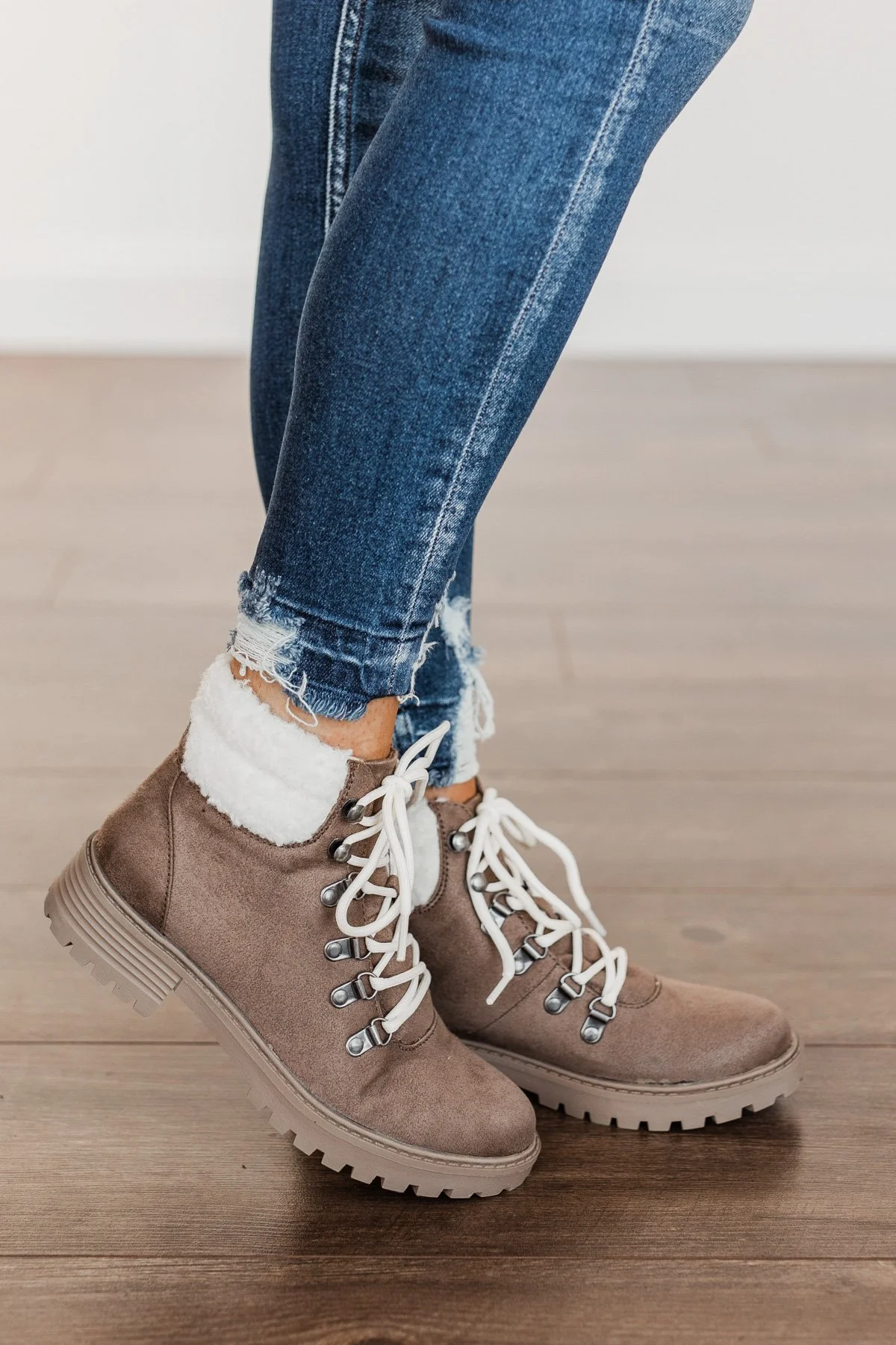 Not Rated Pinkas Booties- Taupe - Image 5