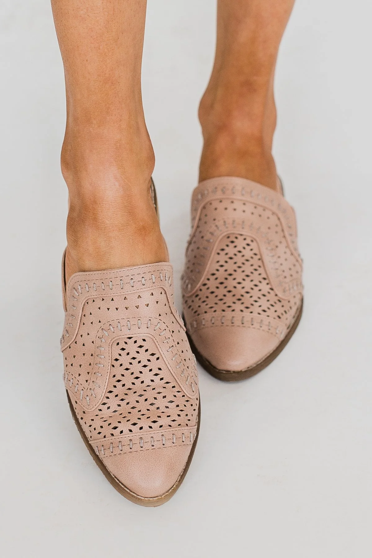 Not Rated Piyal Mules- Blush - Image 2