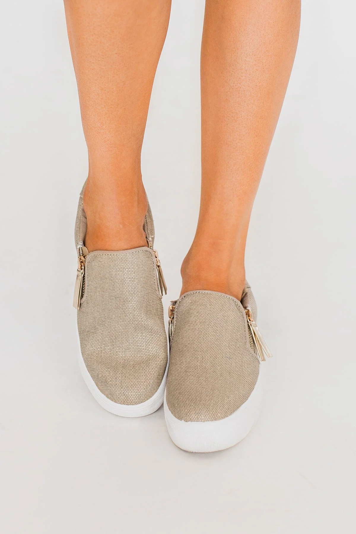 Not Rated Timbre Sneakers- Gold - Image 2