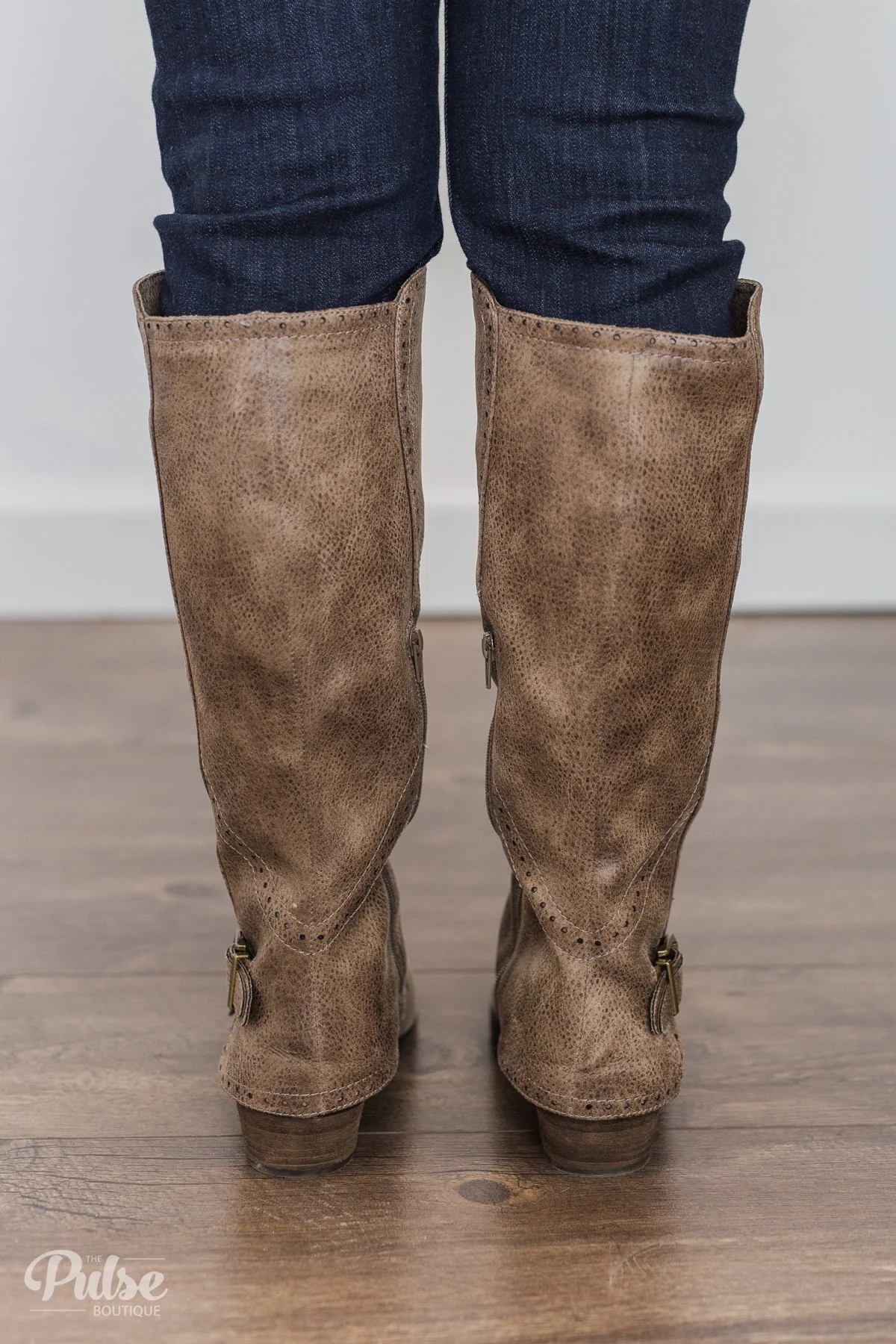 Not Rated Yuriko Boots- Taupe - Image 5