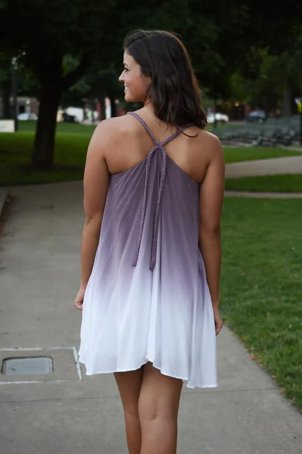 Ombre Dreams Mid Length Dress - Image 5