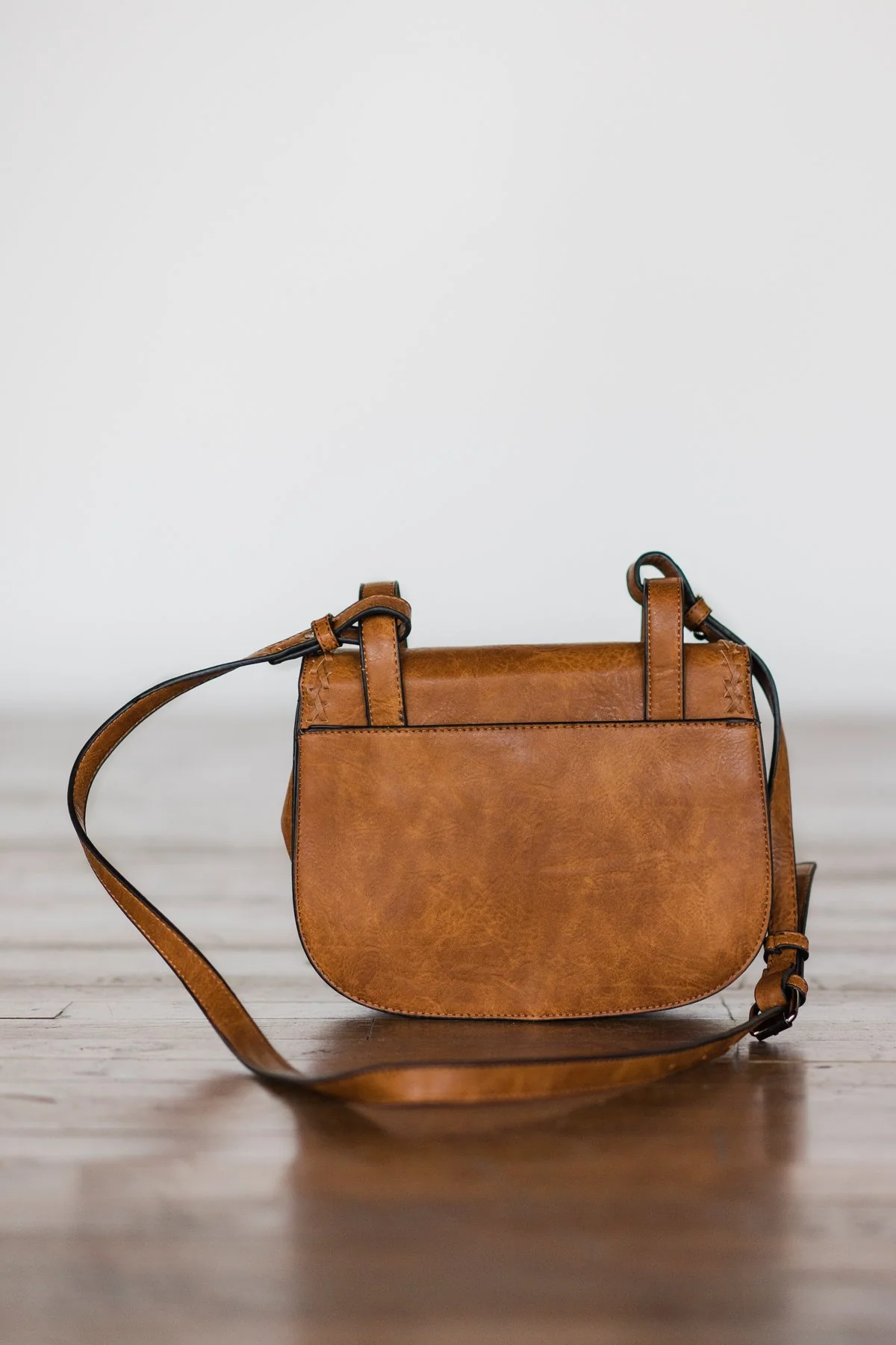 On the Go Cognac Purse - Image 6