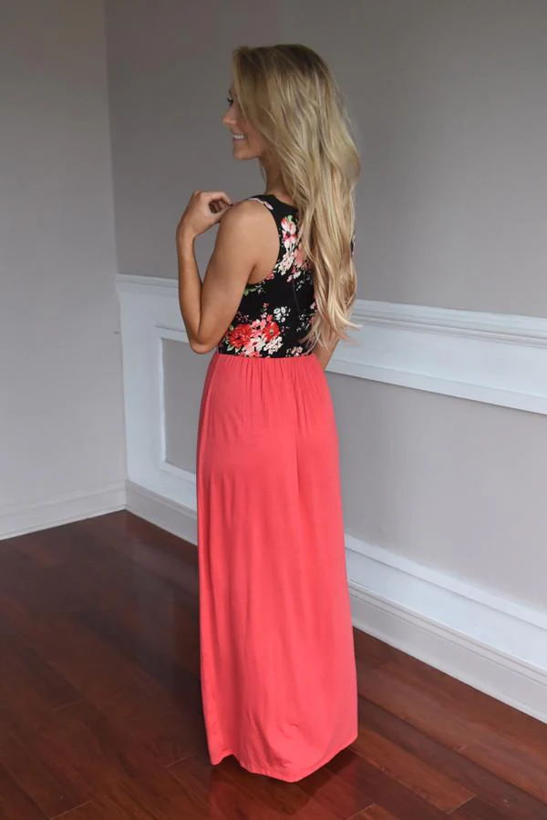 On Your Way Maxi ~ Coral - Image 7