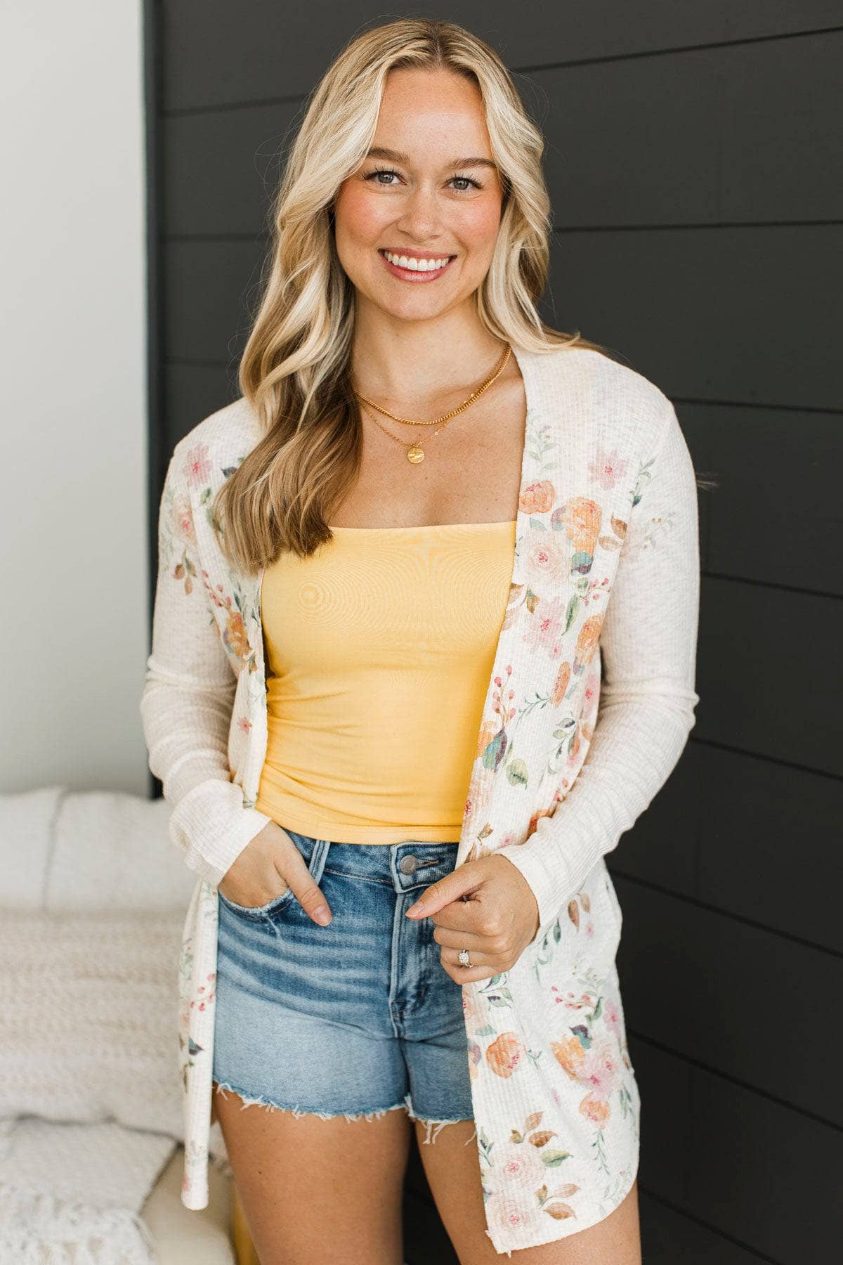 One True Heart Tank Top- Pastel Yellow - Image 3