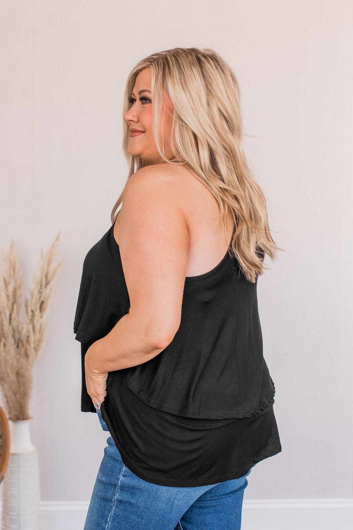 Out For Some Fun Tank- Black - Image 6