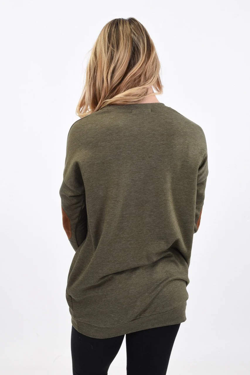 Patch Me If You Can Top ~ Olive - Image 5