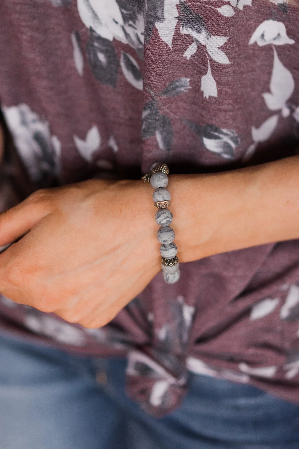 Pineapple Charm Bracelet - Smoke - Image 2