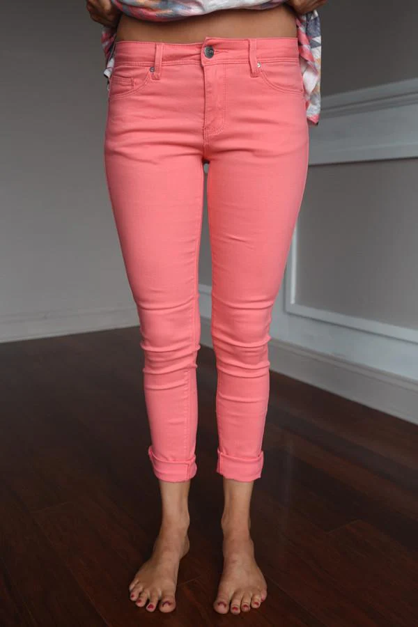 Pink Jeggings