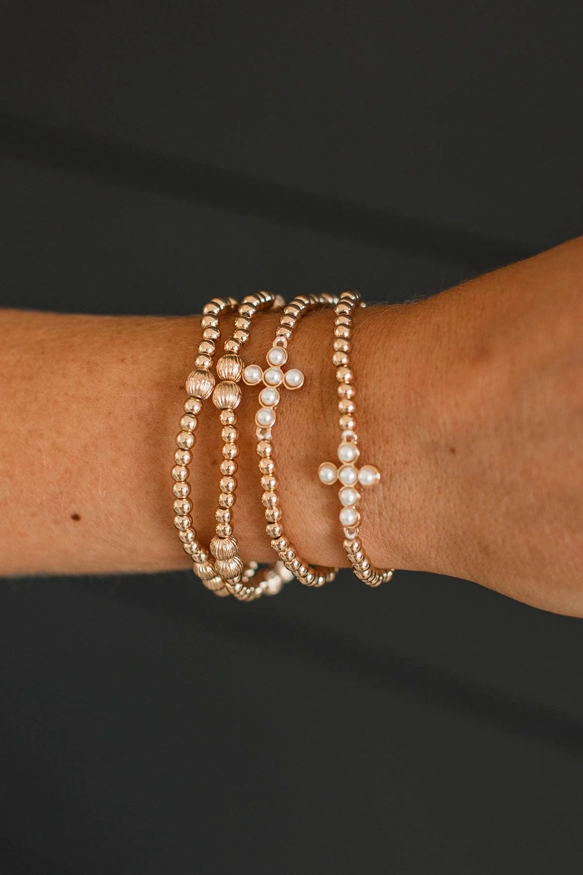 Playing With Style Bracelet Set- Gold - Image 2