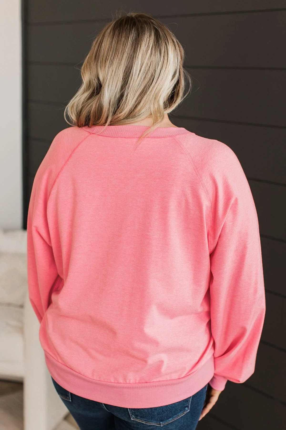 Pleased To Be Here Knit Top- Neon Pink - Image 8
