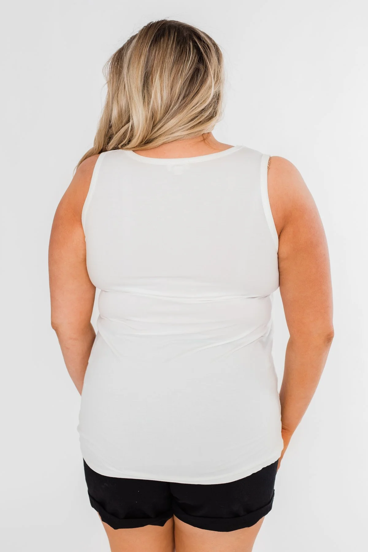 Pocketful of Color Tank Top- Ivory - Image 12