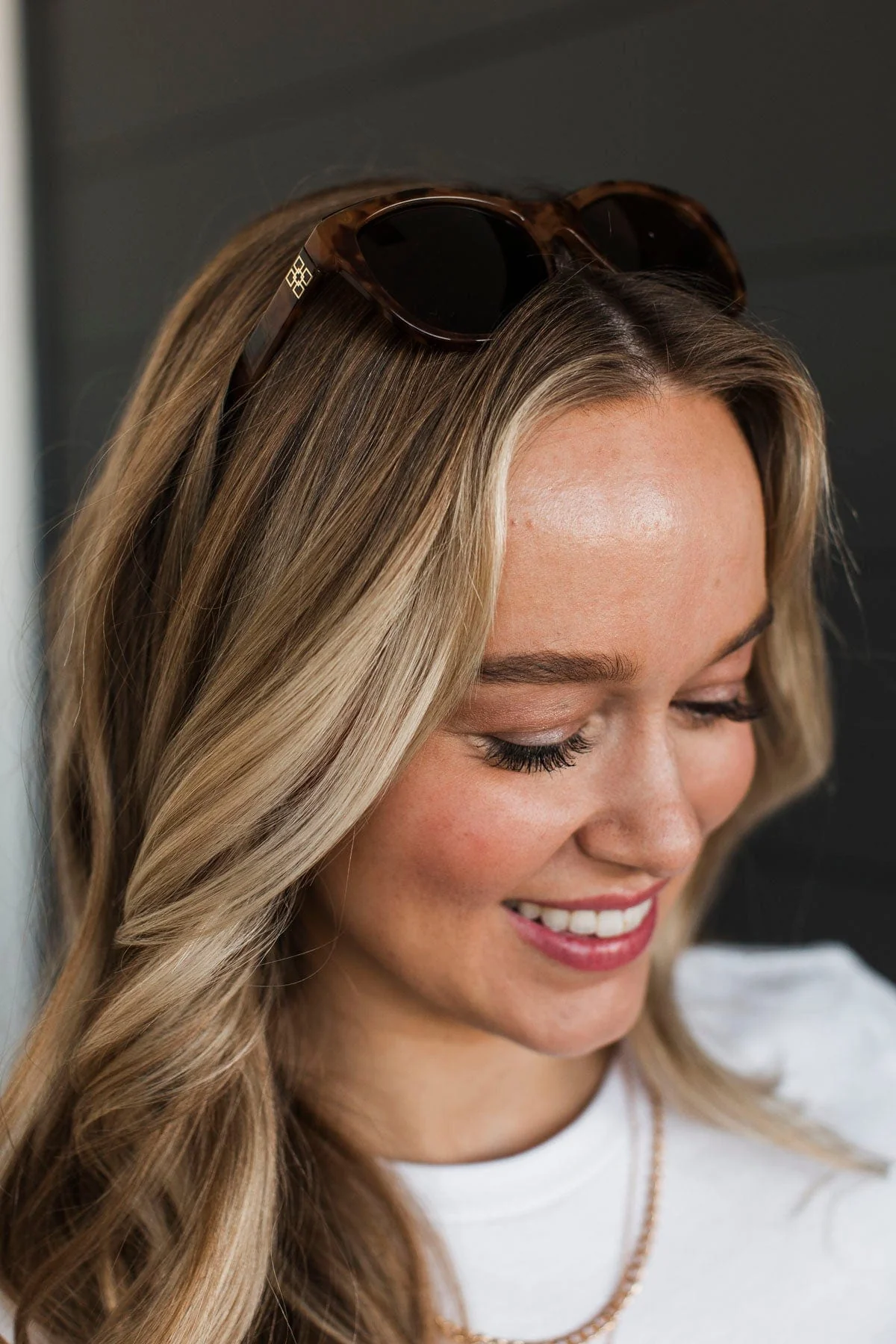Pop Of Sunshine Cat Eye Sunglasses- Tortoise - Image 2