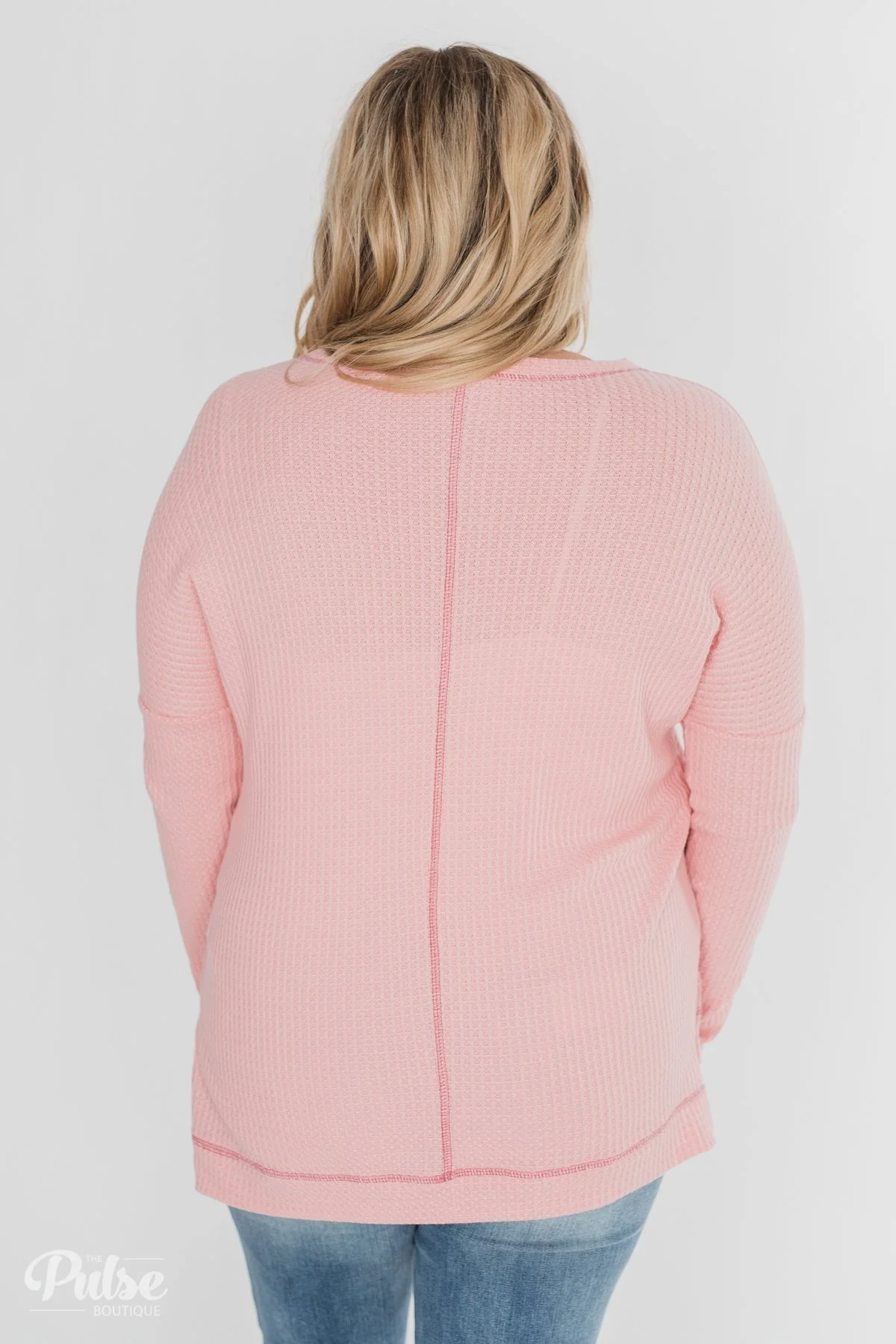 Precious Moments Thermal Long Sleeve Top - Pink - Image 10
