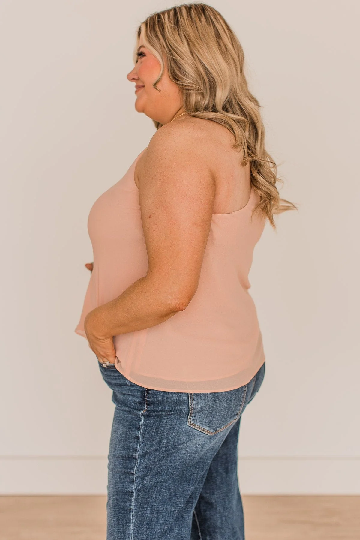 Promise Of Love Tank Top- Blush - Image 5