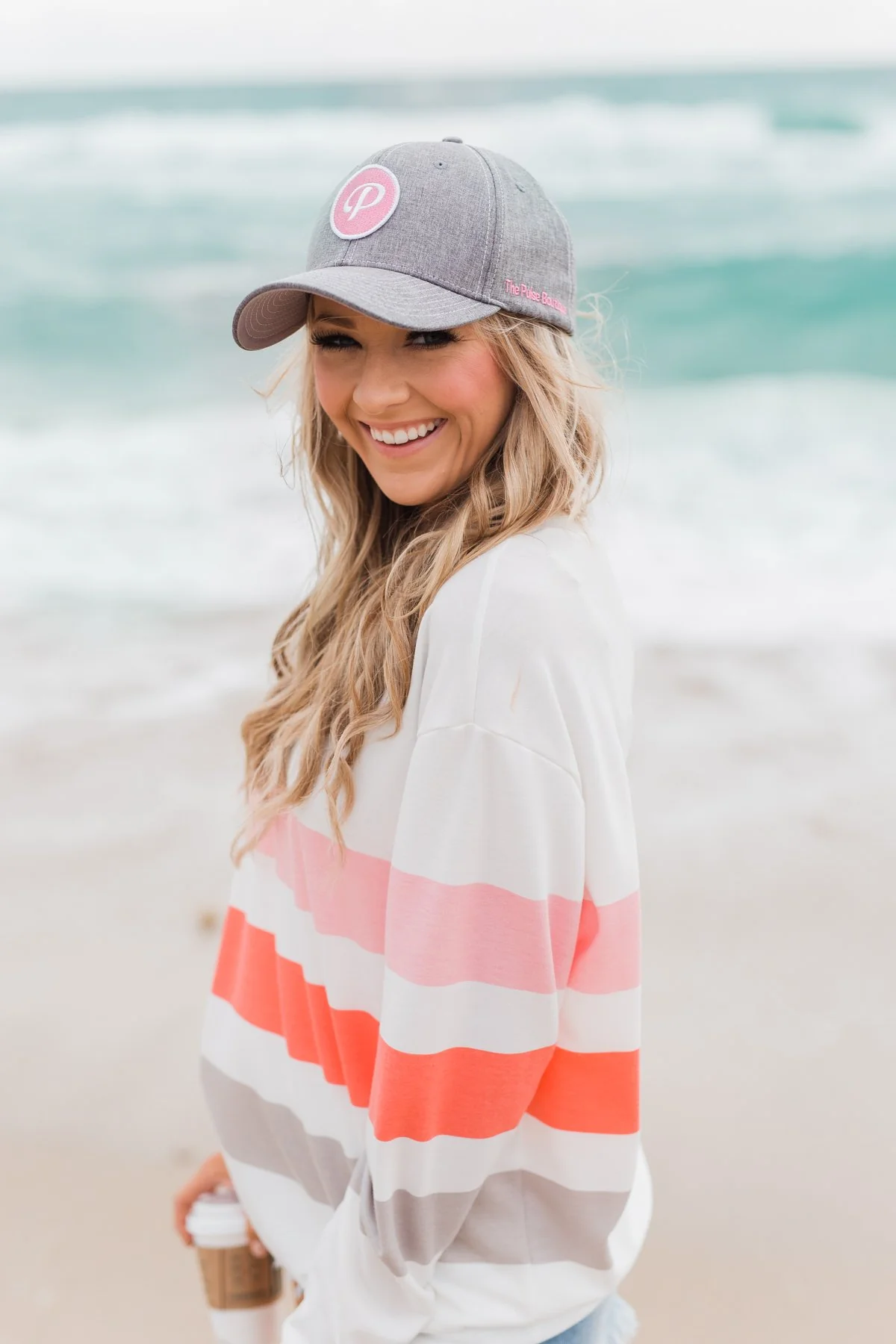 Pulse Ball Cap- Grey - Image 4