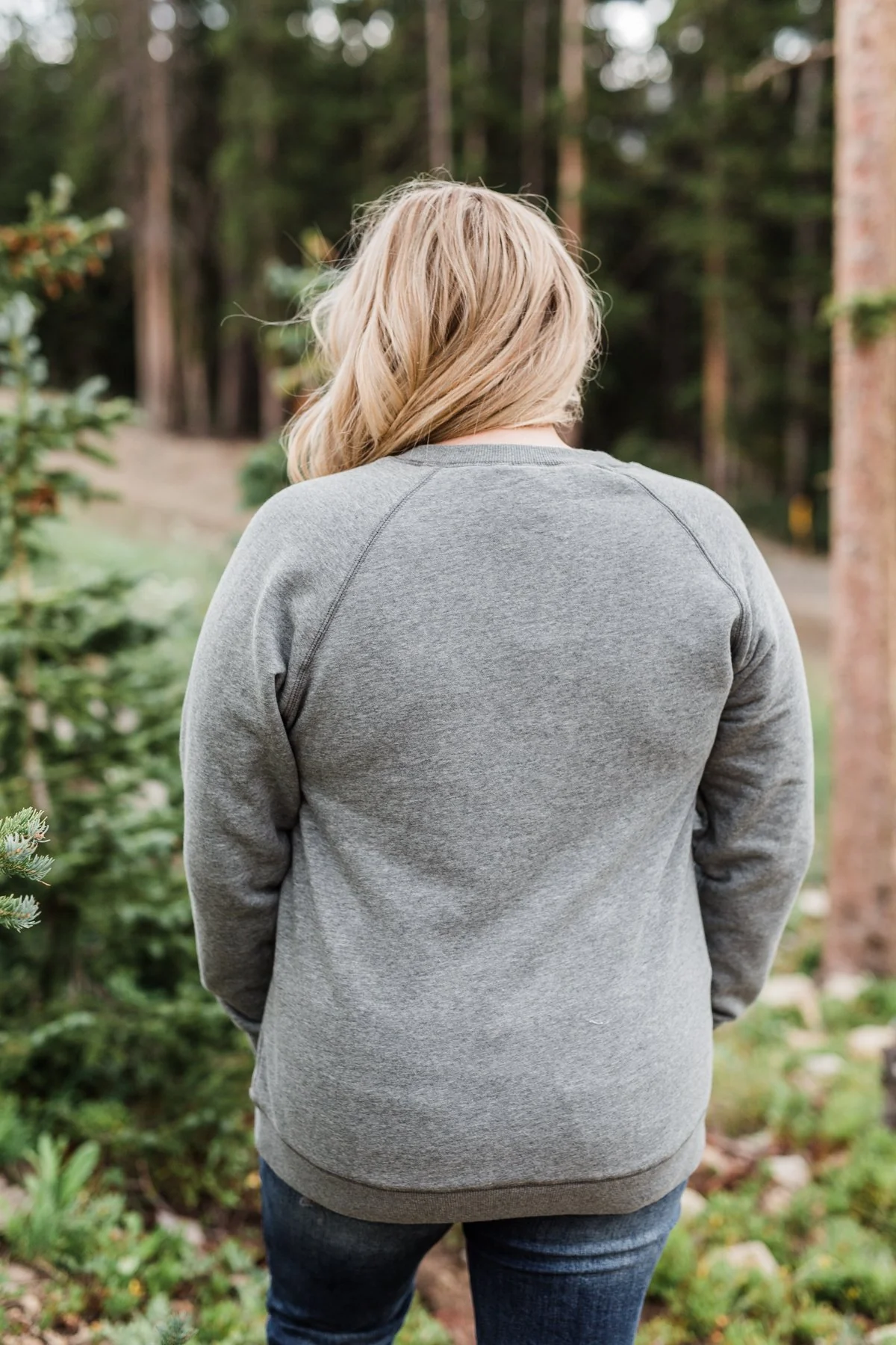 Pulse Basics Crew Neck Pullover- Dark Gray - Image 13