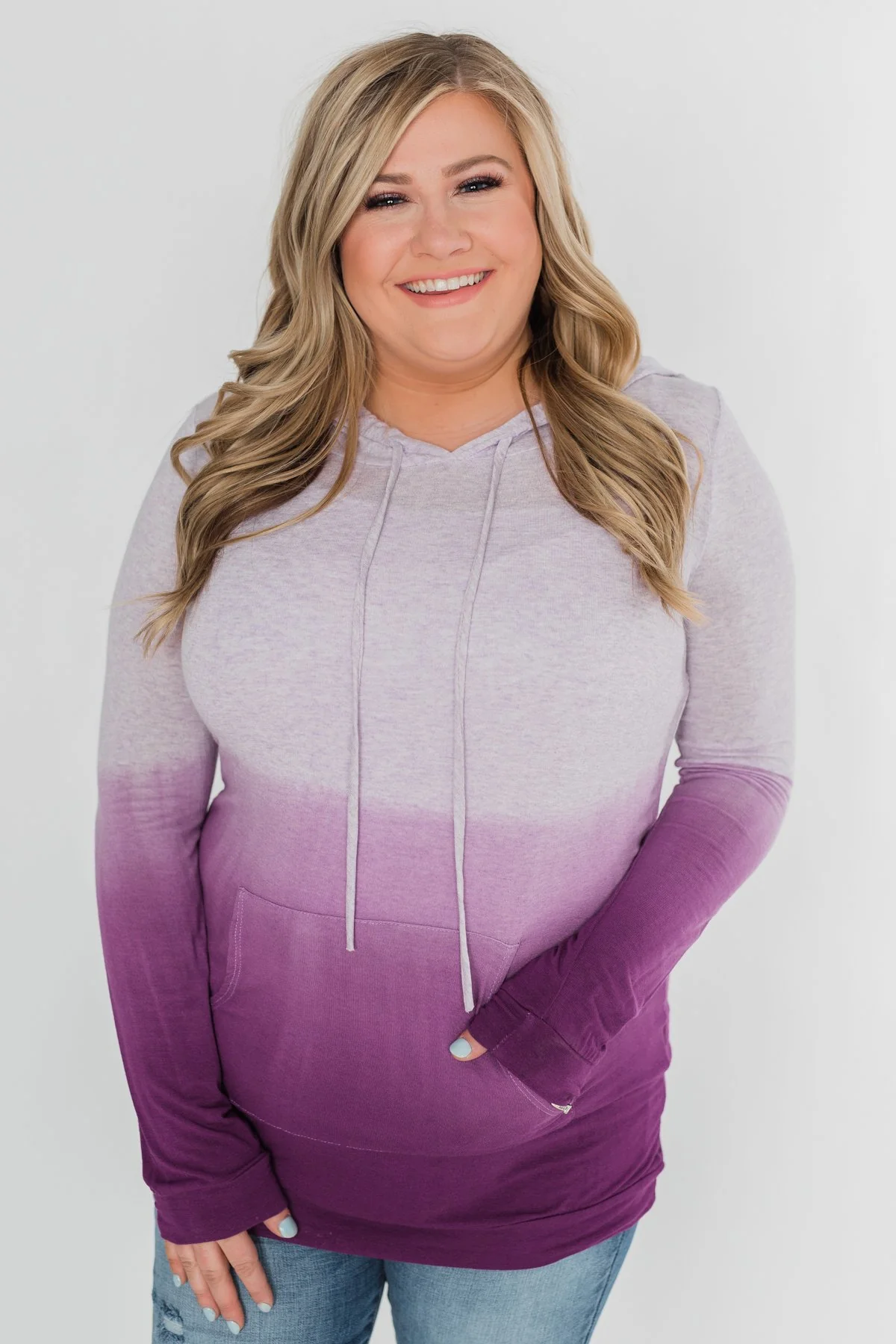 Purple Ombre Hoodie